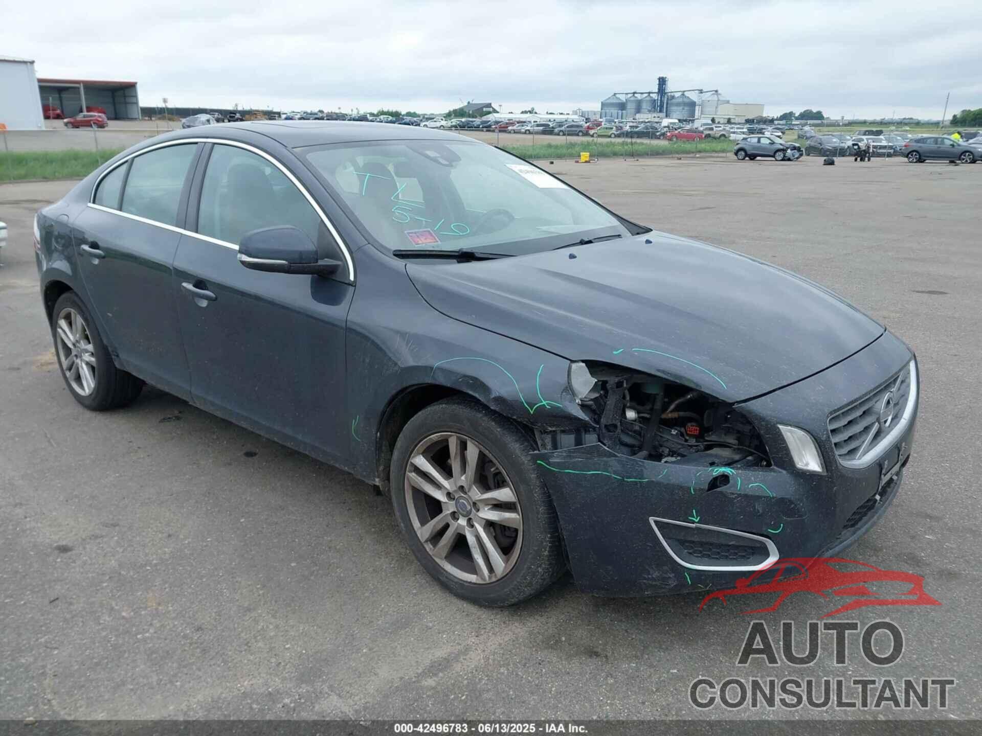 VOLVO S60 2012 - YV1622FS3C2022151