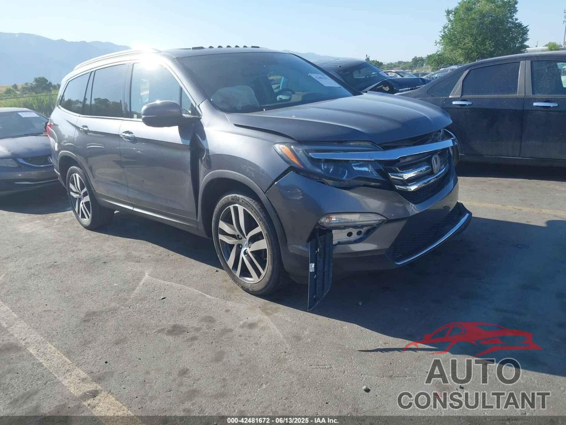 HONDA PILOT 2016 - 5FNYF6H08GB115028
