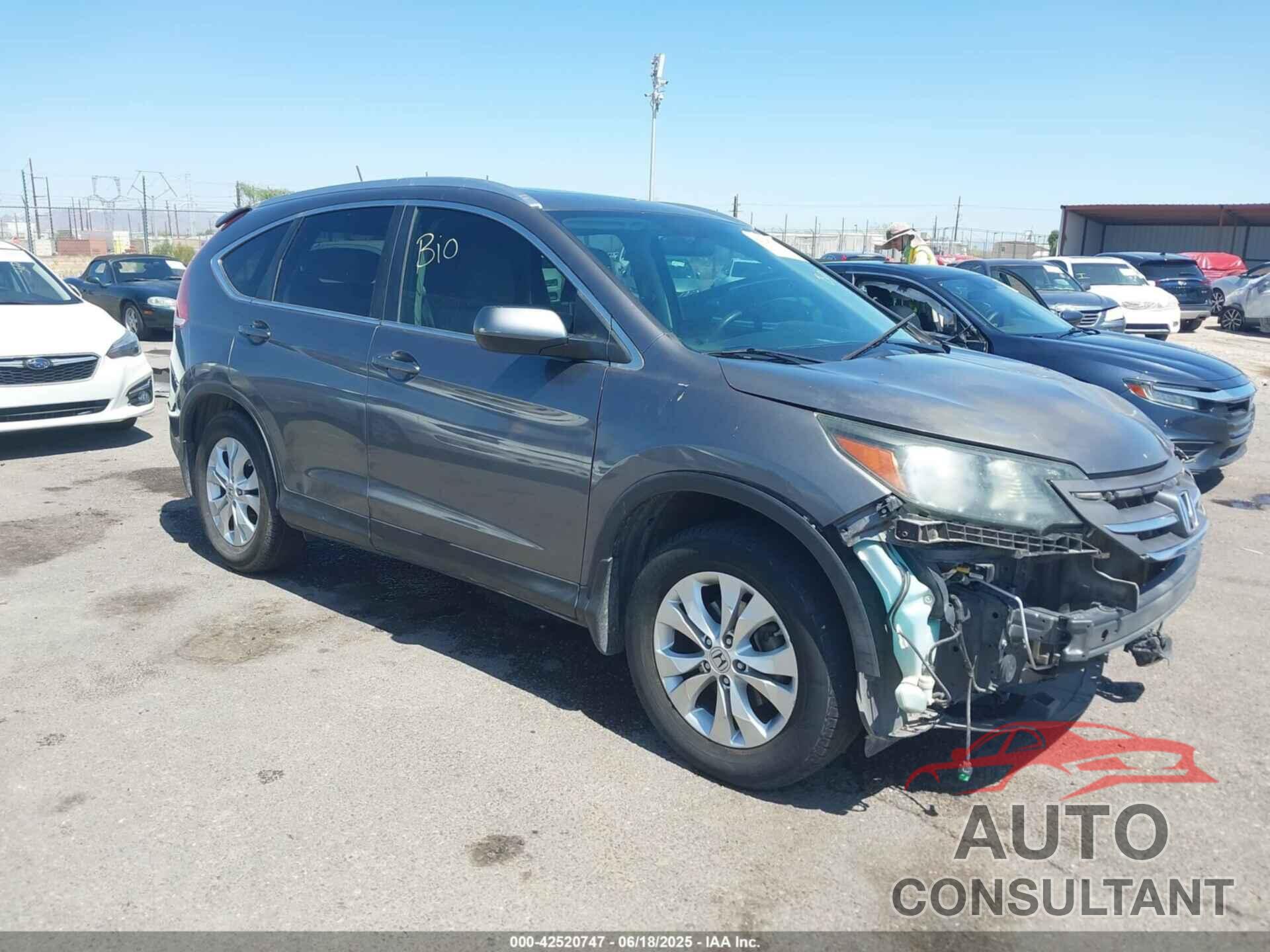 HONDA CR-V 2012 - JHLRM3H74CC002371