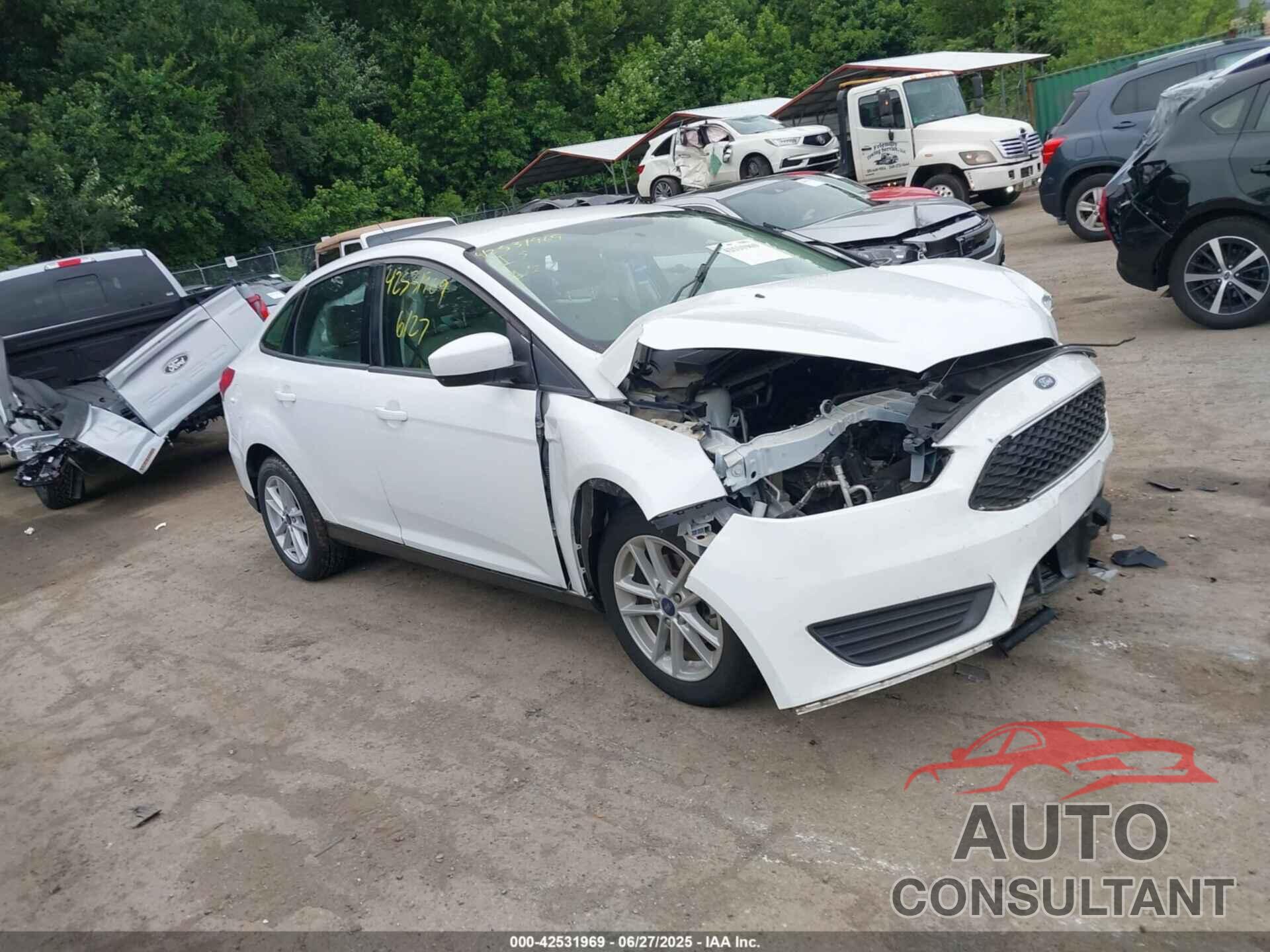 FORD FOCUS 2018 - 1FADP3F24JL247003