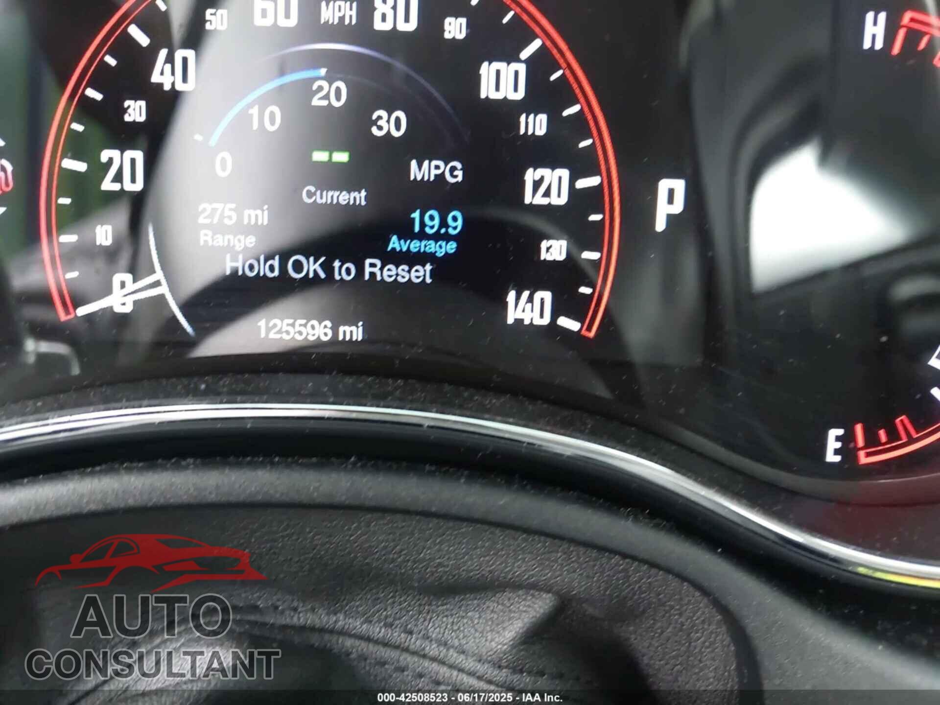 DODGE DURANGO 2015 - 1C4RDJDG7FC772222