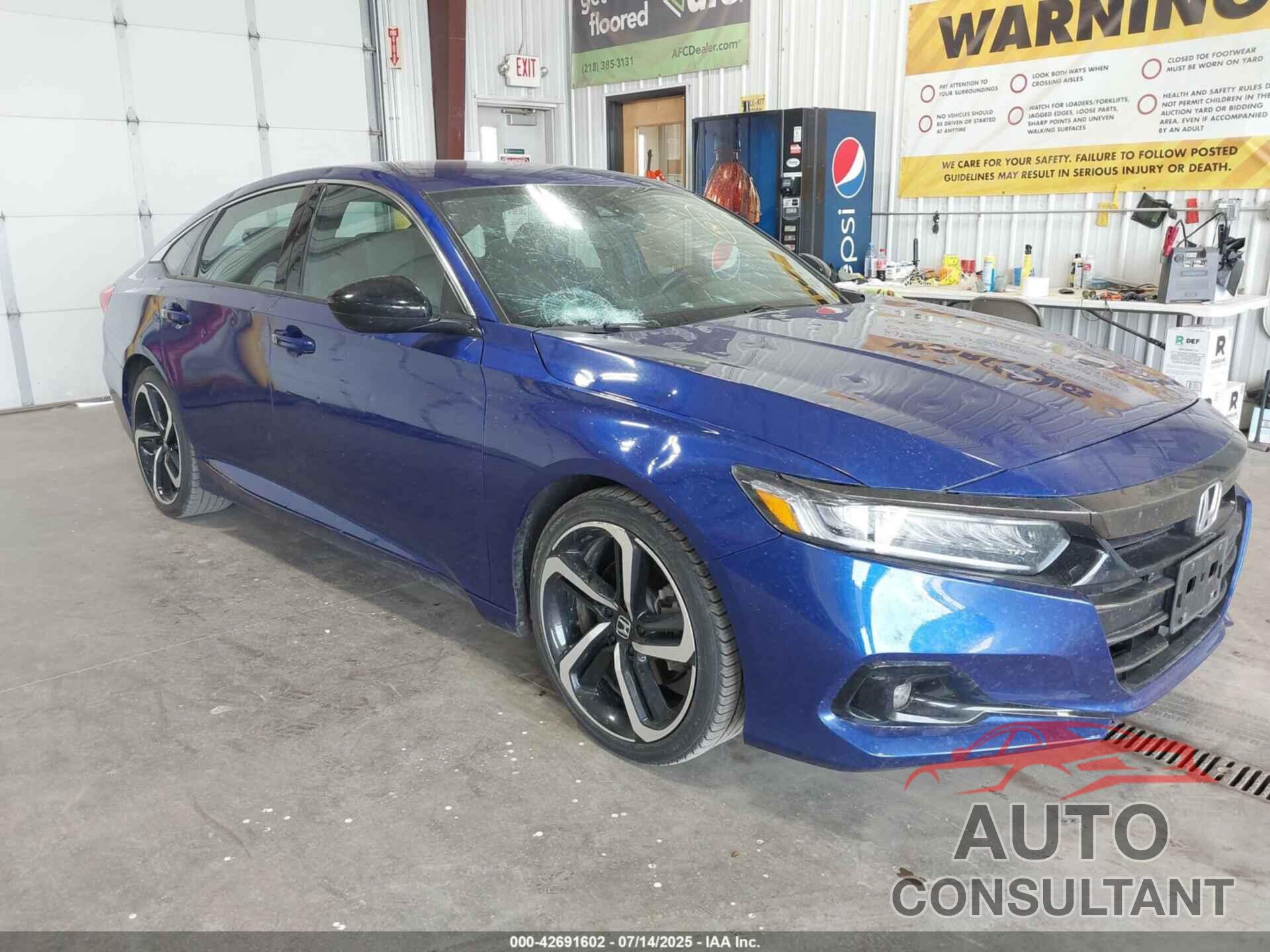 HONDA ACCORD 2022 - 1HGCV1F33NA060363