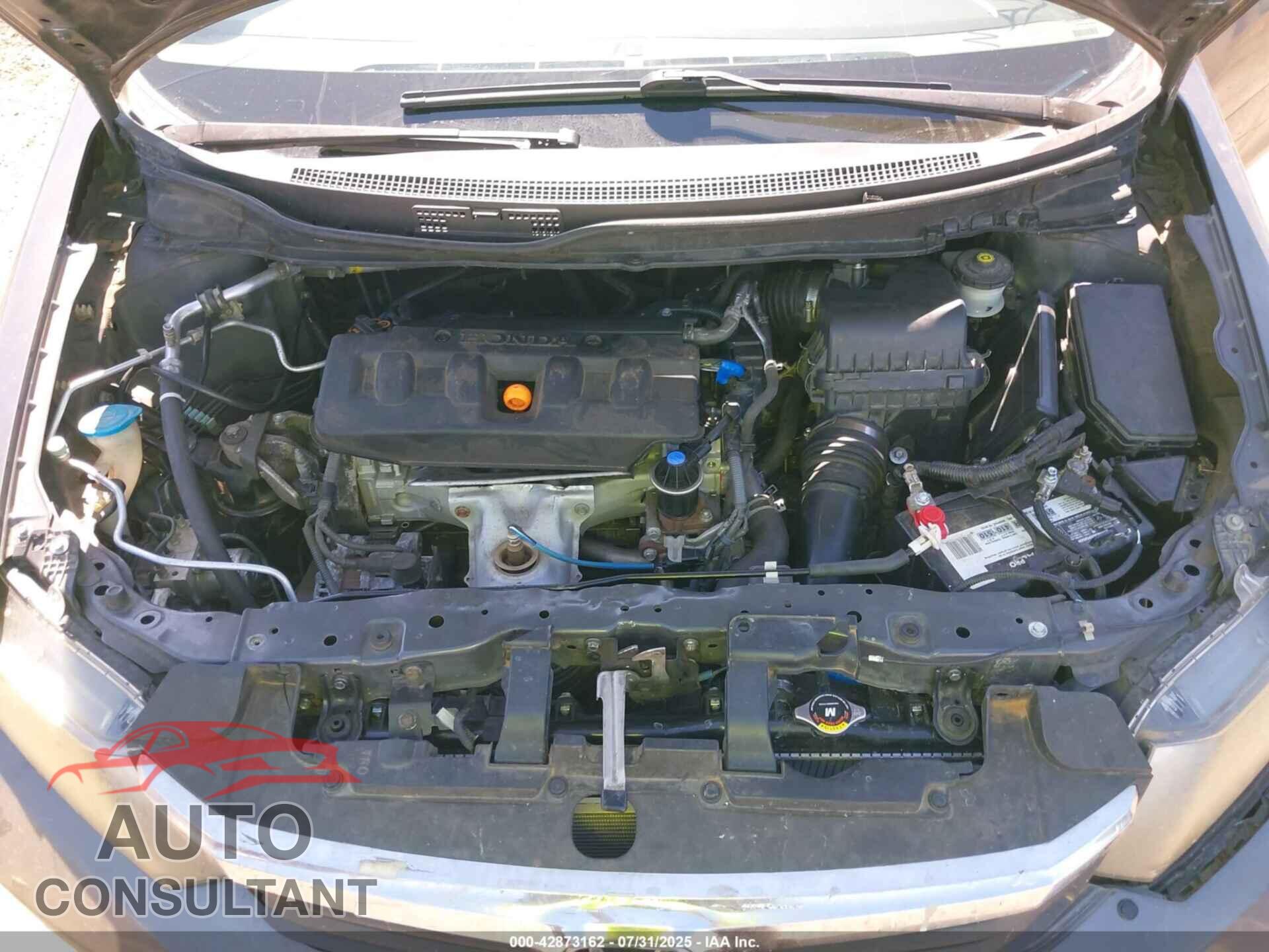 HONDA CIVIC 2012 - 2HGFB2F53CH501548