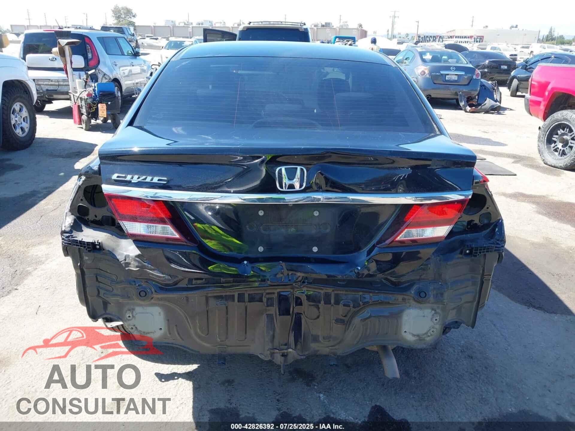HONDA CIVIC 2015 - 19XFB2F53FE706317