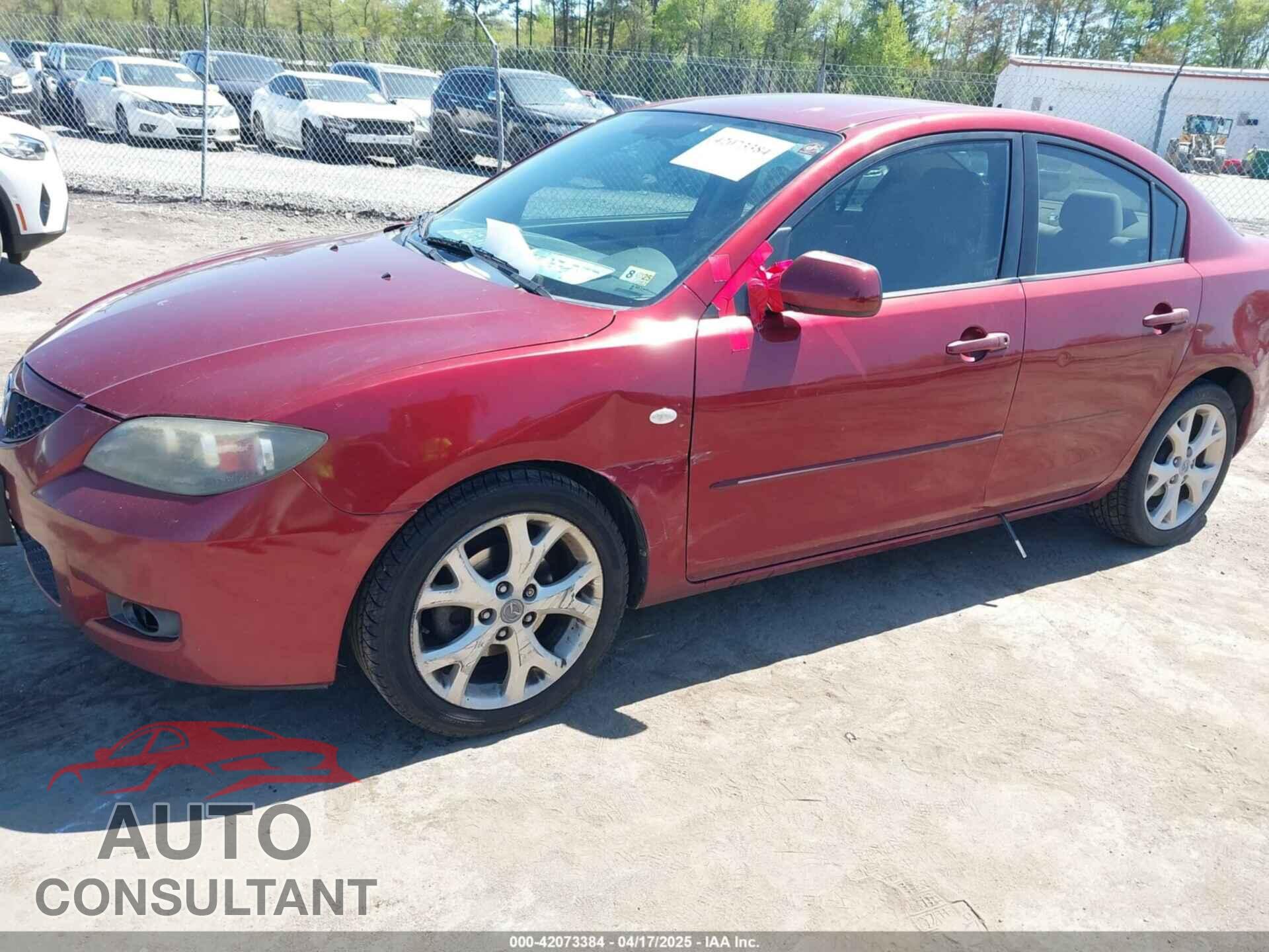 MAZDA MAZDA3 2009 - JM1BK32F791226842
