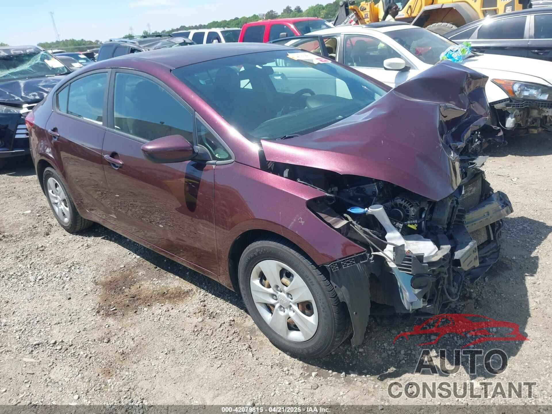 KIA FORTE 2018 - 3KPFK4A72JE269309