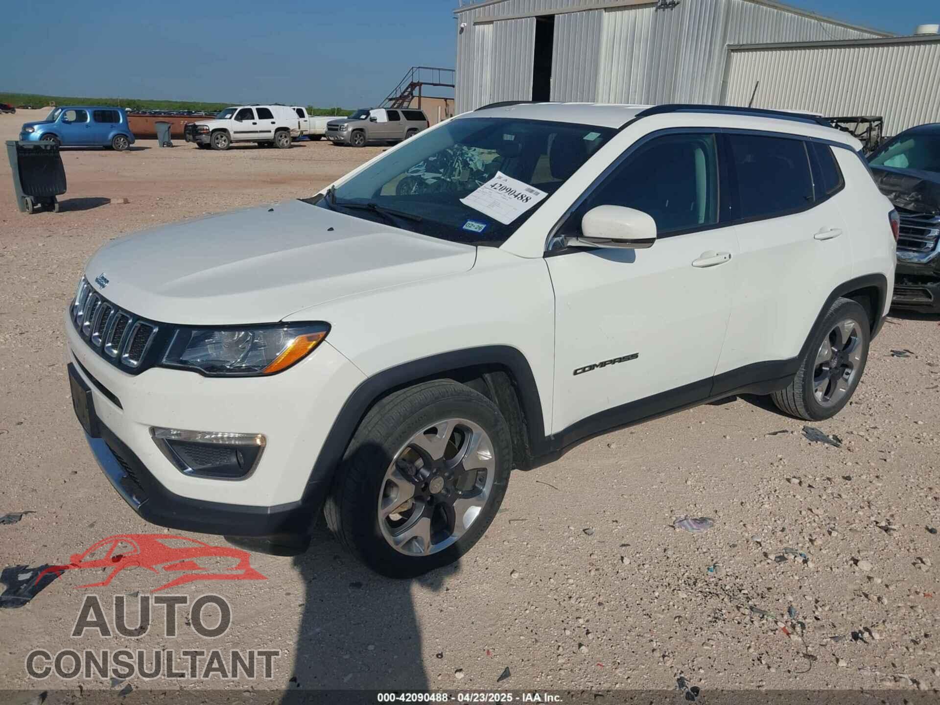 JEEP COMPASS 2020 - 3C4NJCCB1LT123329