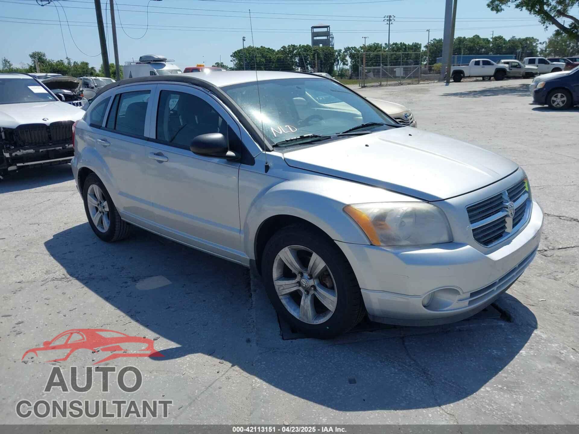 DODGE CALIBER 2012 - 1C3CDWDA2CD529281