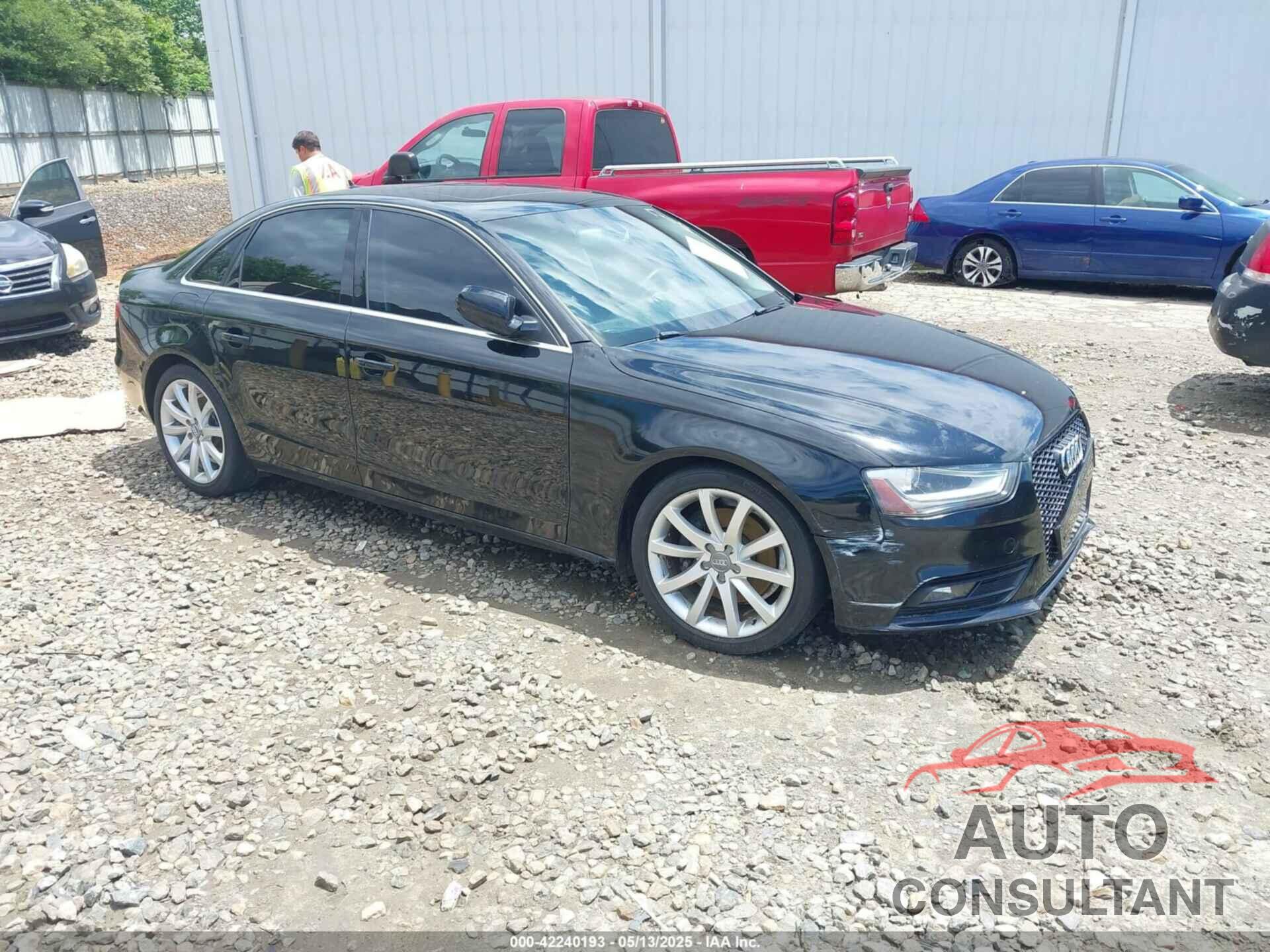 AUDI A4 2013 - WAUEFAFL0DN025708
