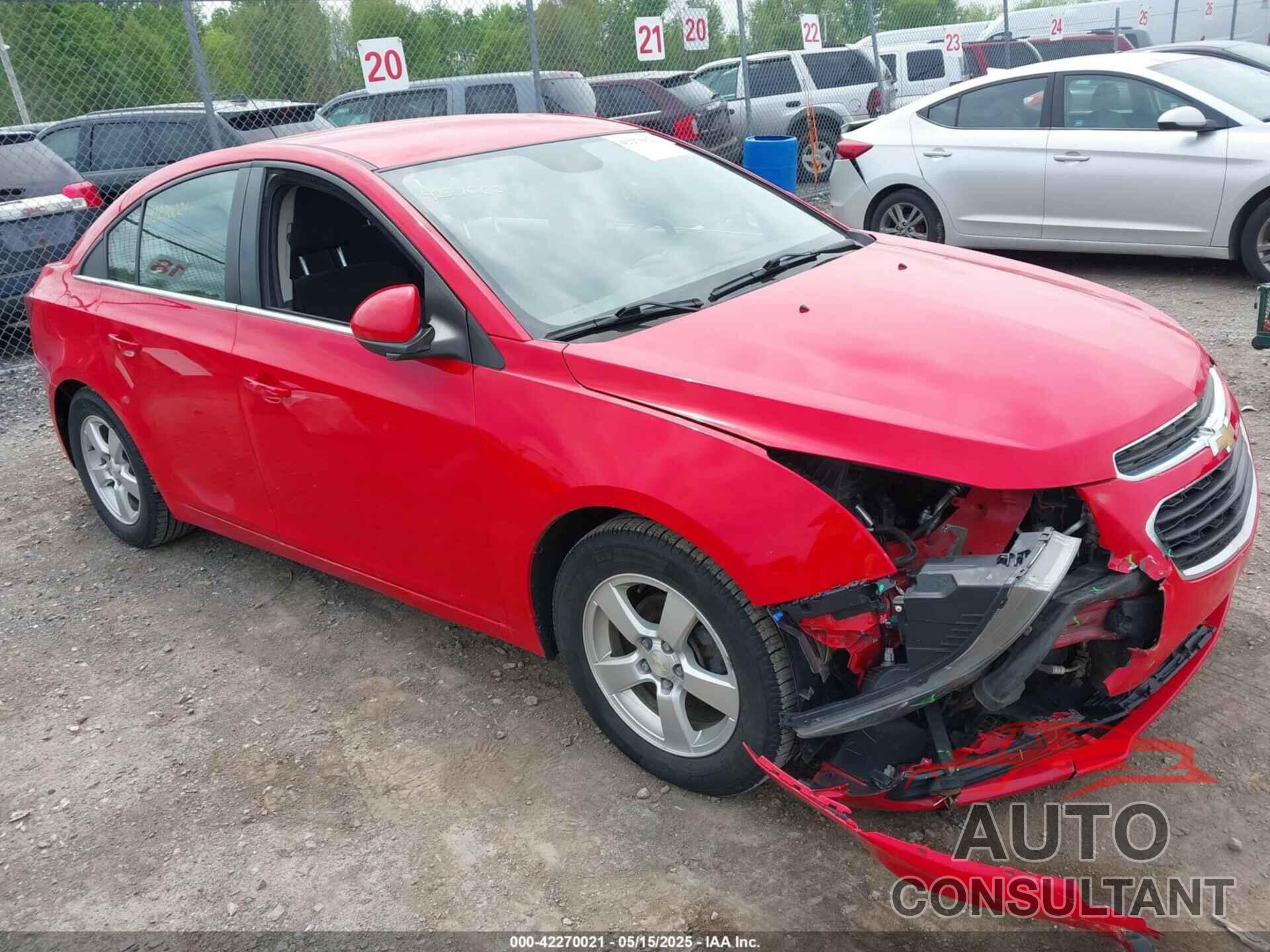 CHEVROLET CRUZE LIMITED 2016 - 1G1PE5SB2G7167868