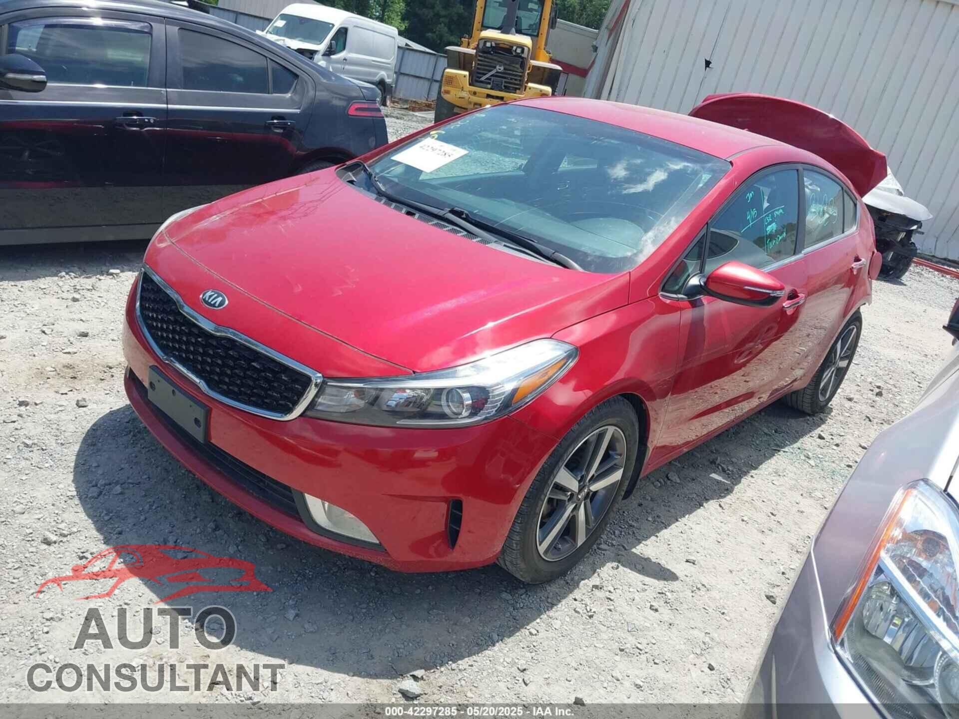 KIA FORTE 2017 - 3KPFL4A85HE005548