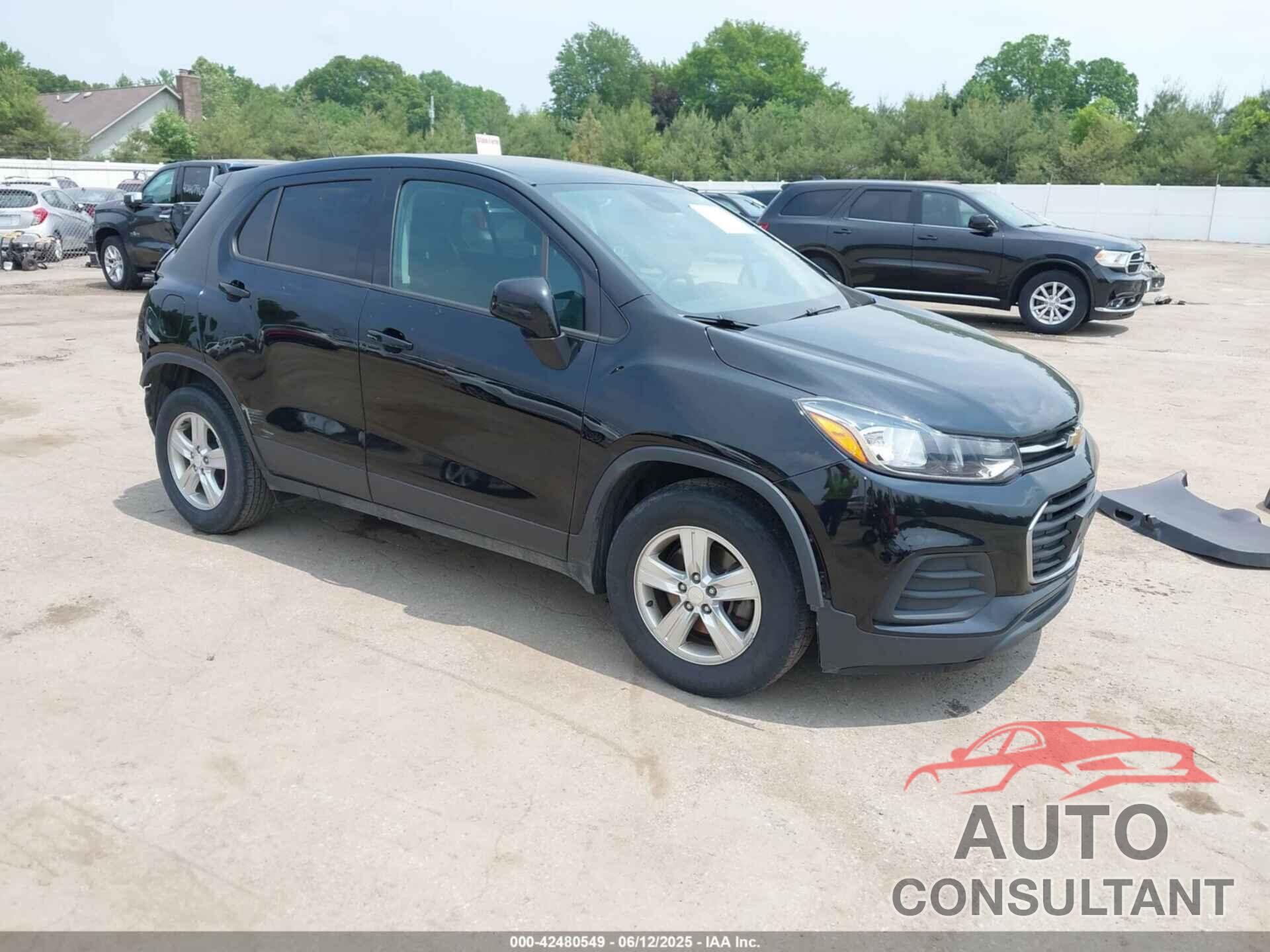 CHEVROLET TRAX 2019 - 3GNCJKSB5KL319038