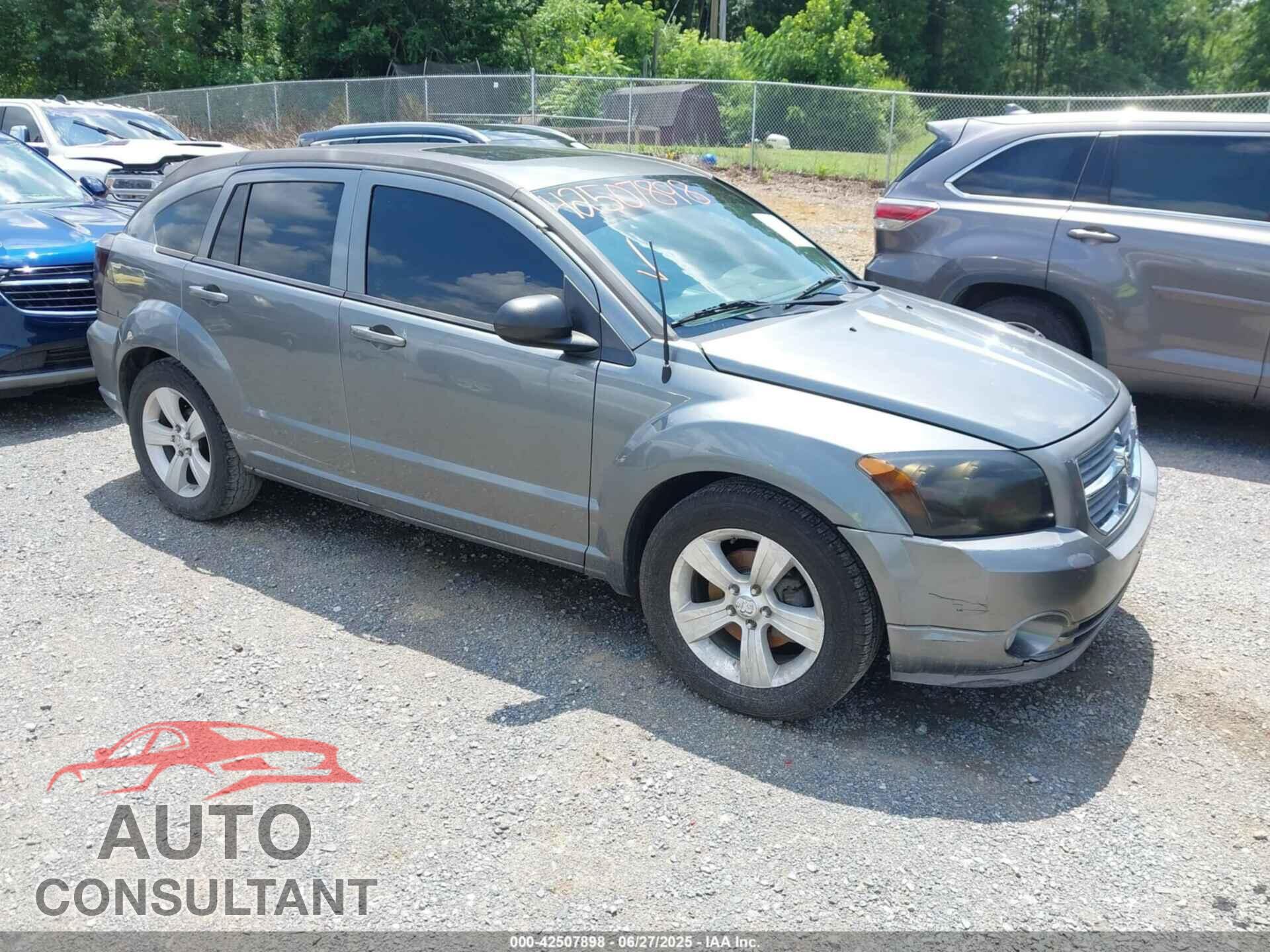 DODGE CALIBER 2012 - 1C3CDWDAXCD508632