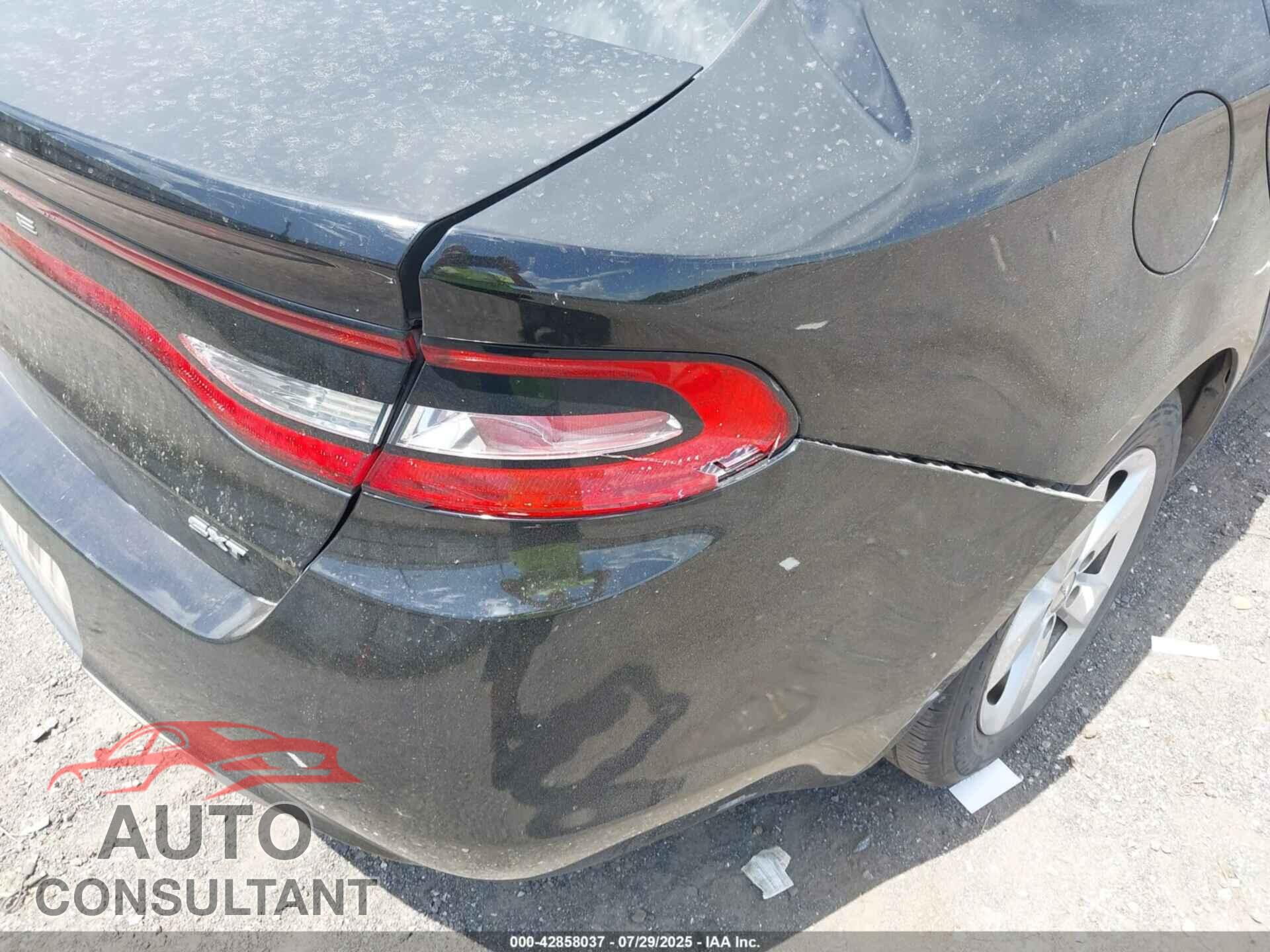 DODGE DART 2016 - 1C3CDFBB4GD555981