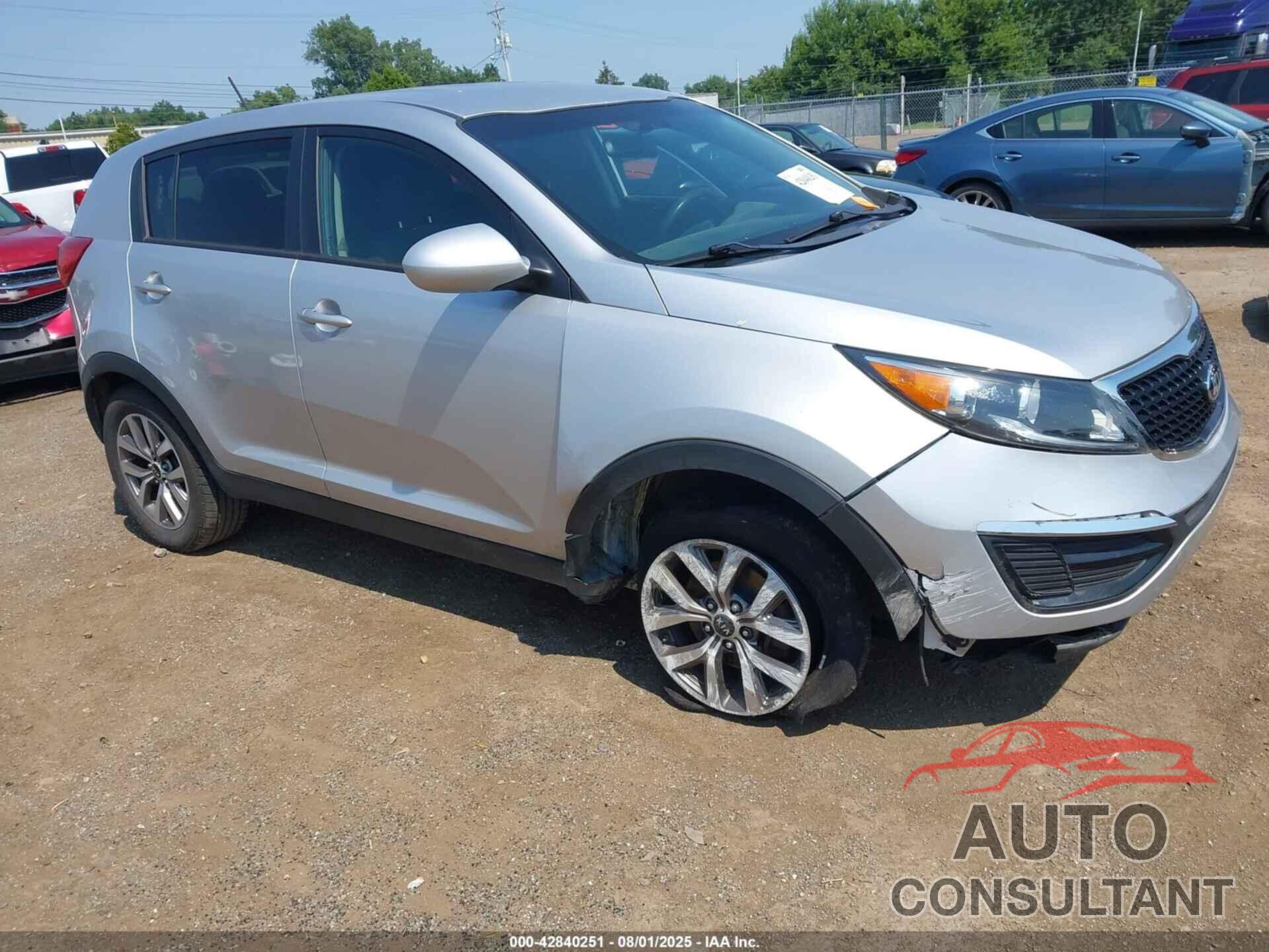 KIA SPORTAGE 2014 - KNDPB3AC3E7586713
