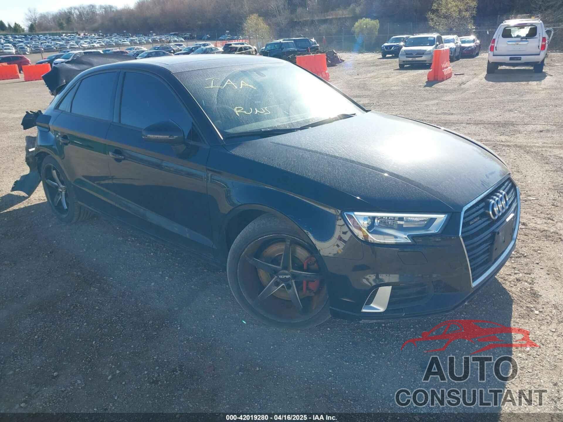 AUDI A3 2019 - WAUBEGFF1KA088047