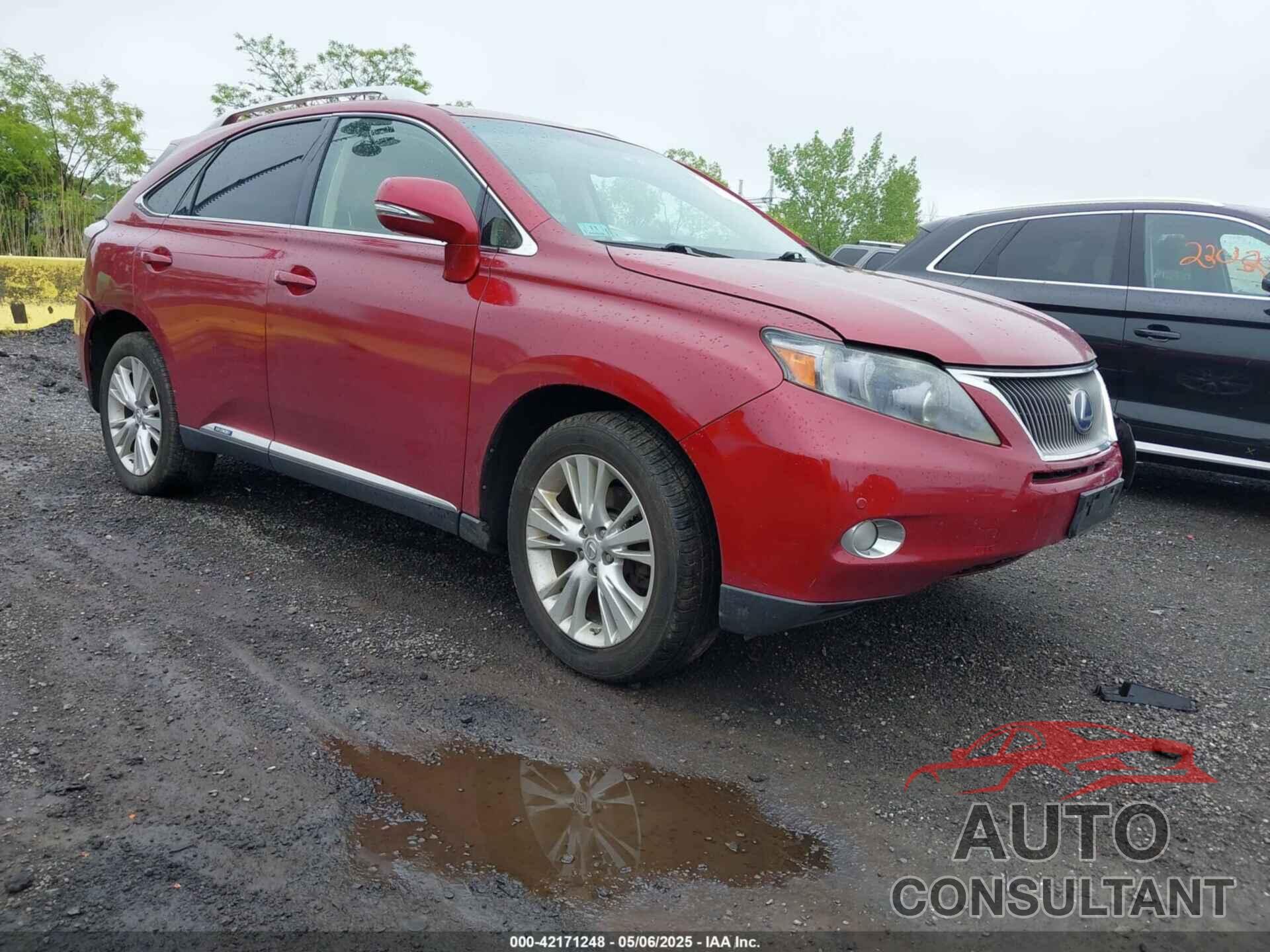 LEXUS RX 450H 2012 - JTJBC1BA2C2424720