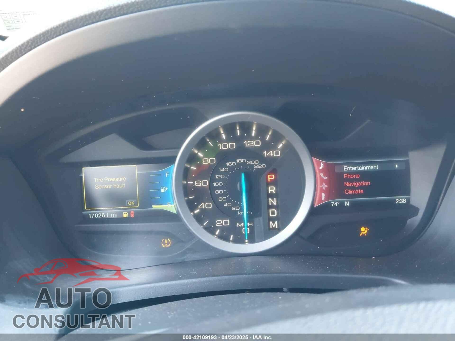 FORD EXPLORER 2012 - 1FMHK8D88CGA97936