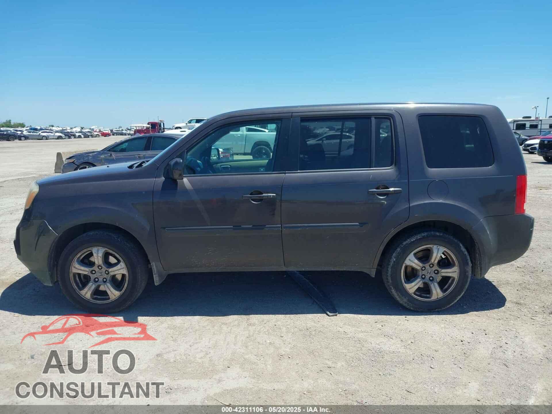 HONDA PILOT 2012 - 5FNYF3H4XCB011992