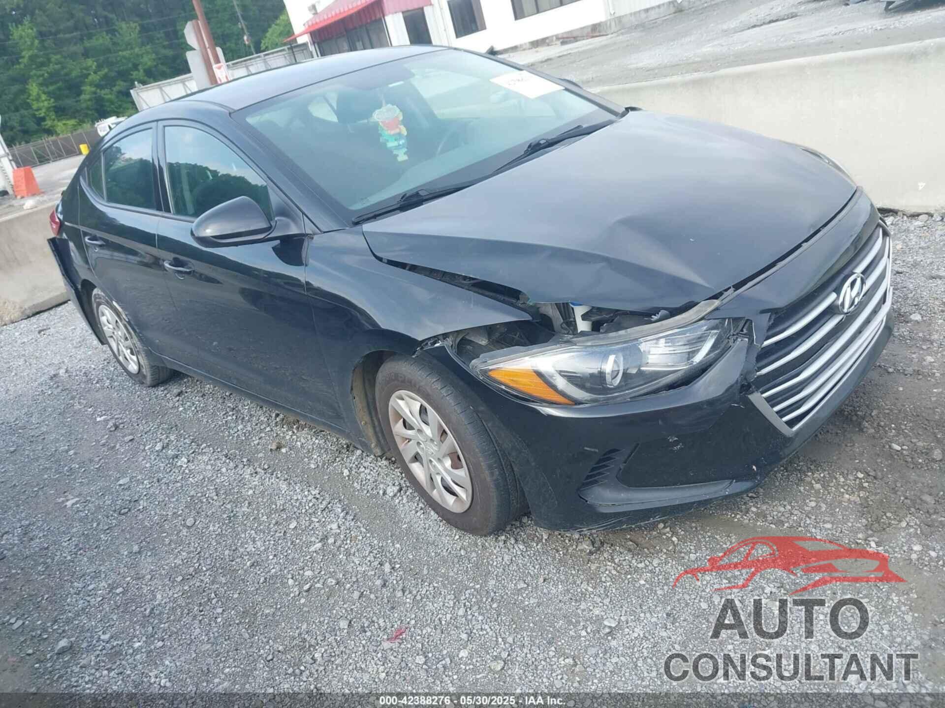 HYUNDAI ELANTRA 2018 - 5NPD74LF0JH303529
