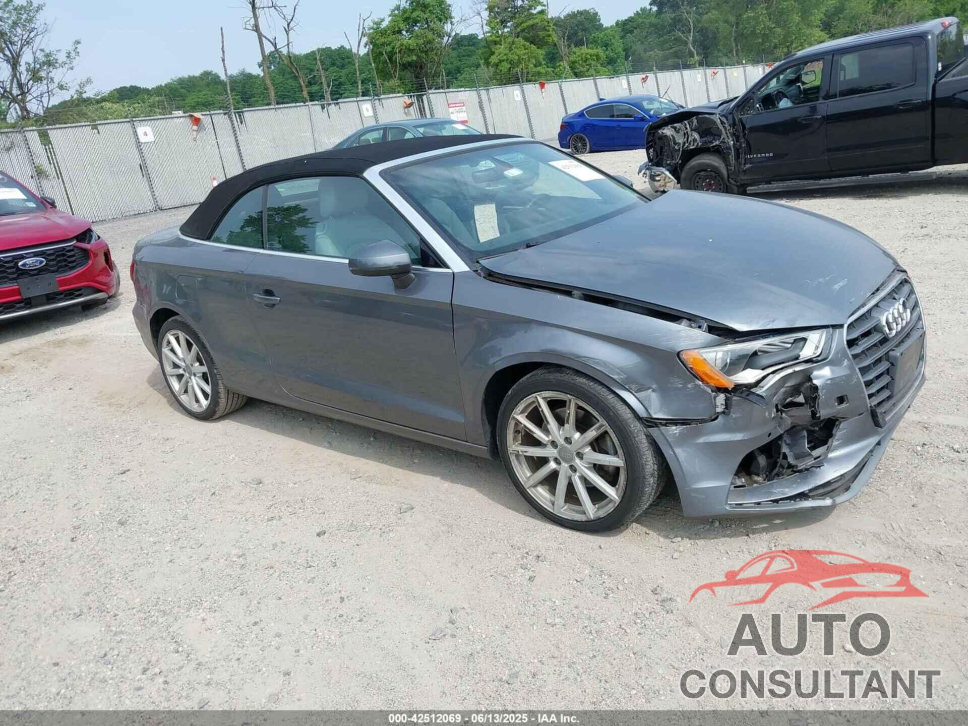 AUDI A3 2016 - WAU78LFFXG1109894