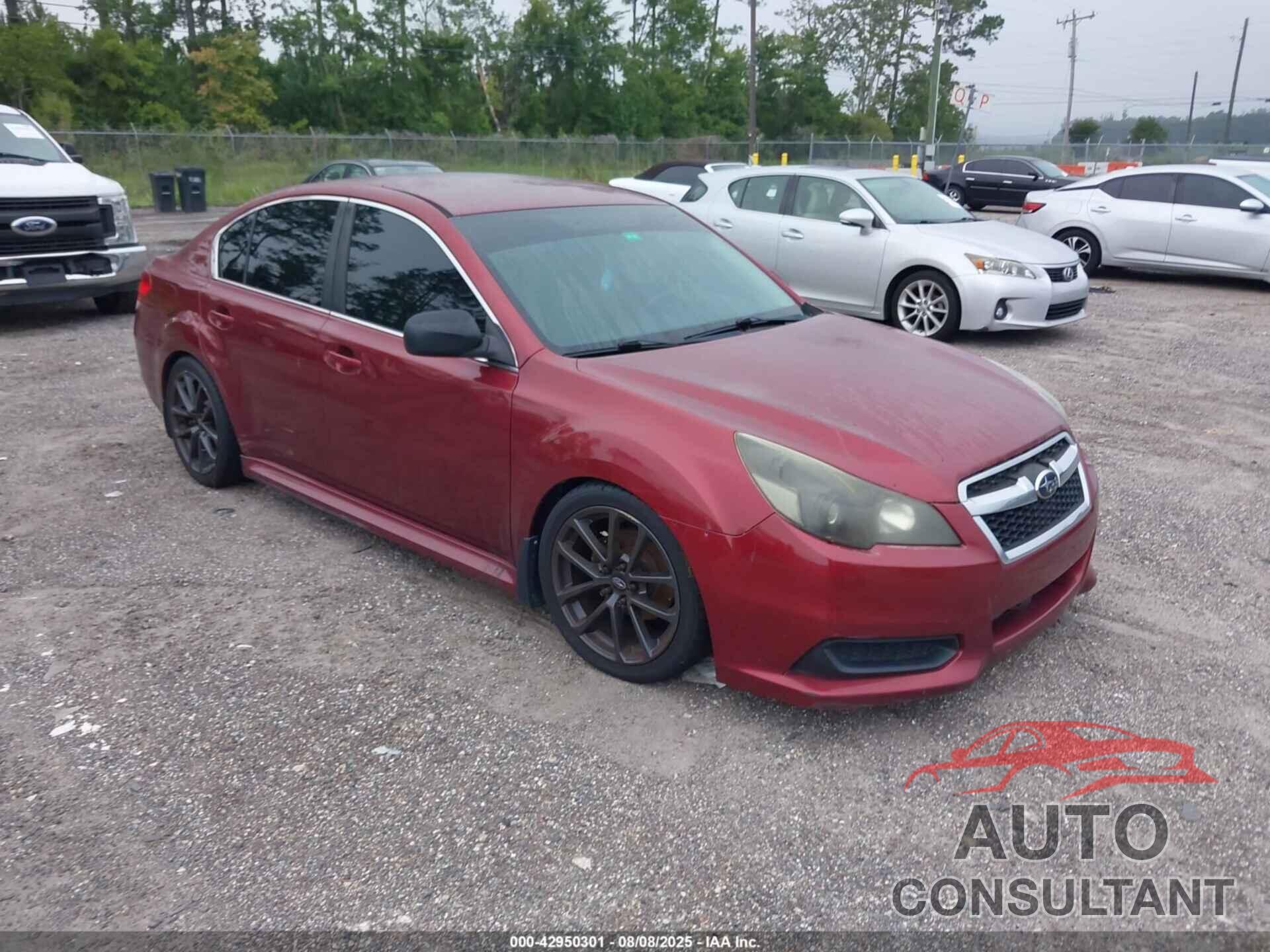 SUBARU LEGACY 2013 - 4S3BMCA62D3017923