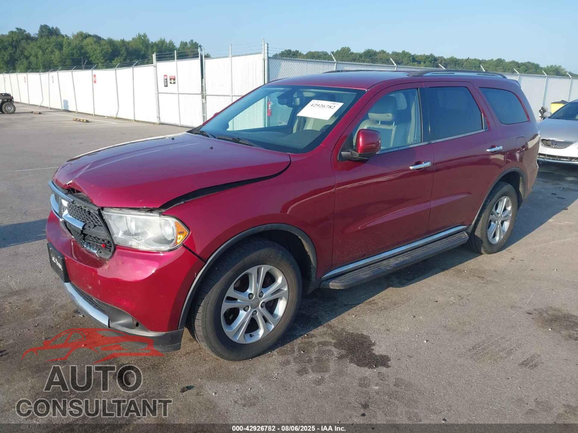 DODGE DURANGO 2013 - 1C4RDHDG4DC687683