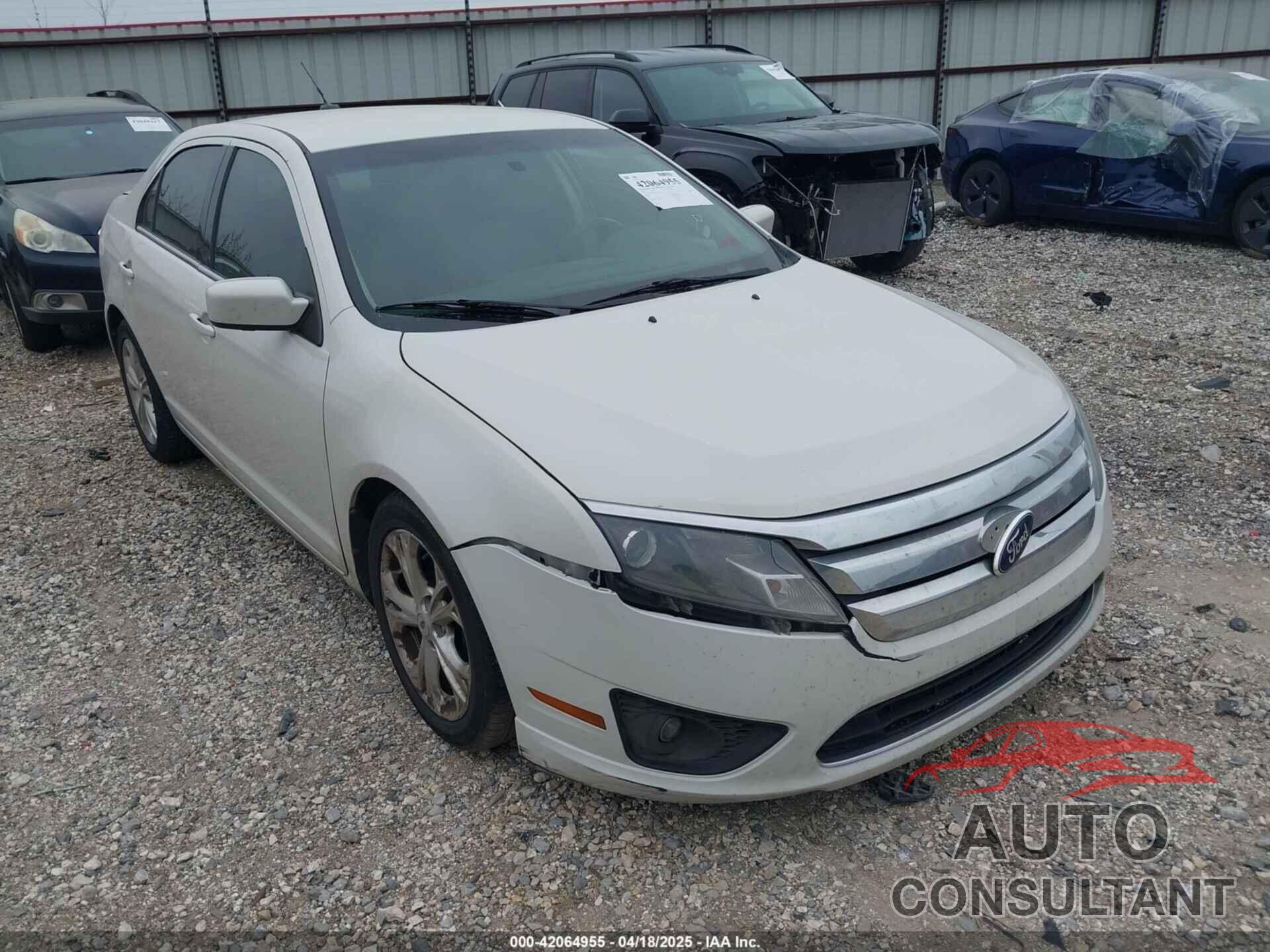 FORD FUSION 2012 - 3FAHP0HA6CR399731