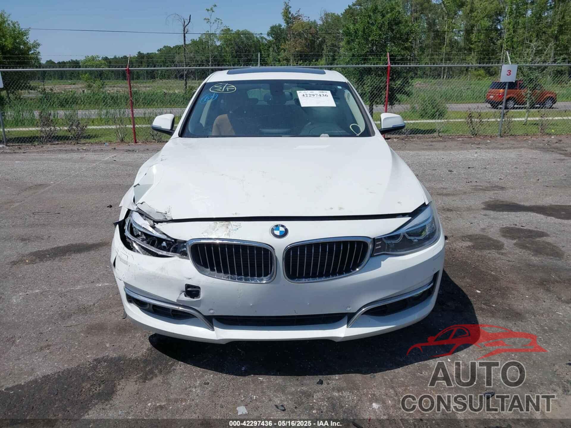 BMW 328I GRAN TURISMO 2015 - WBA8Z5C55FD672244