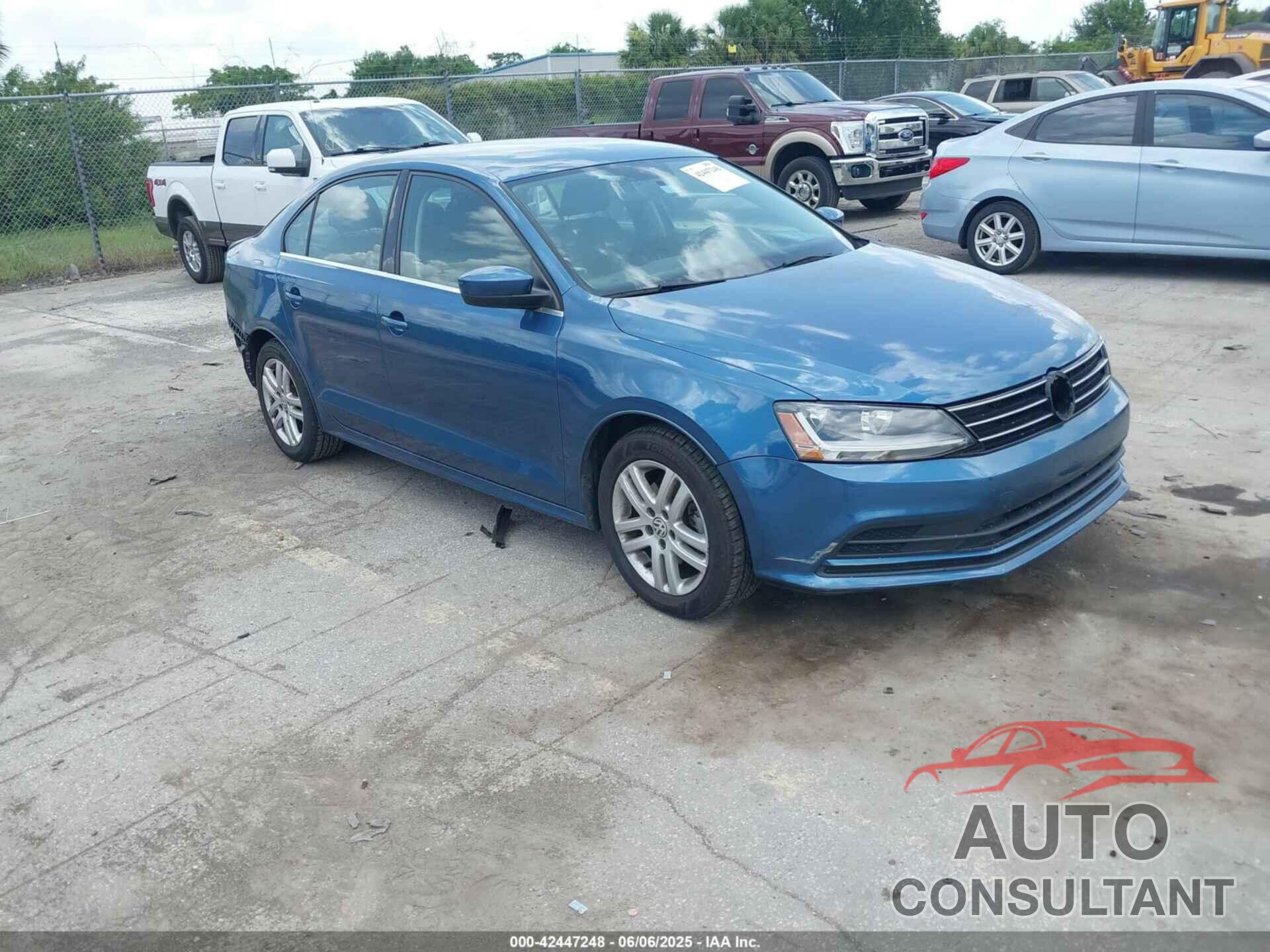 VOLKSWAGEN JETTA 2017 - 3VW2B7AJ3HM288282