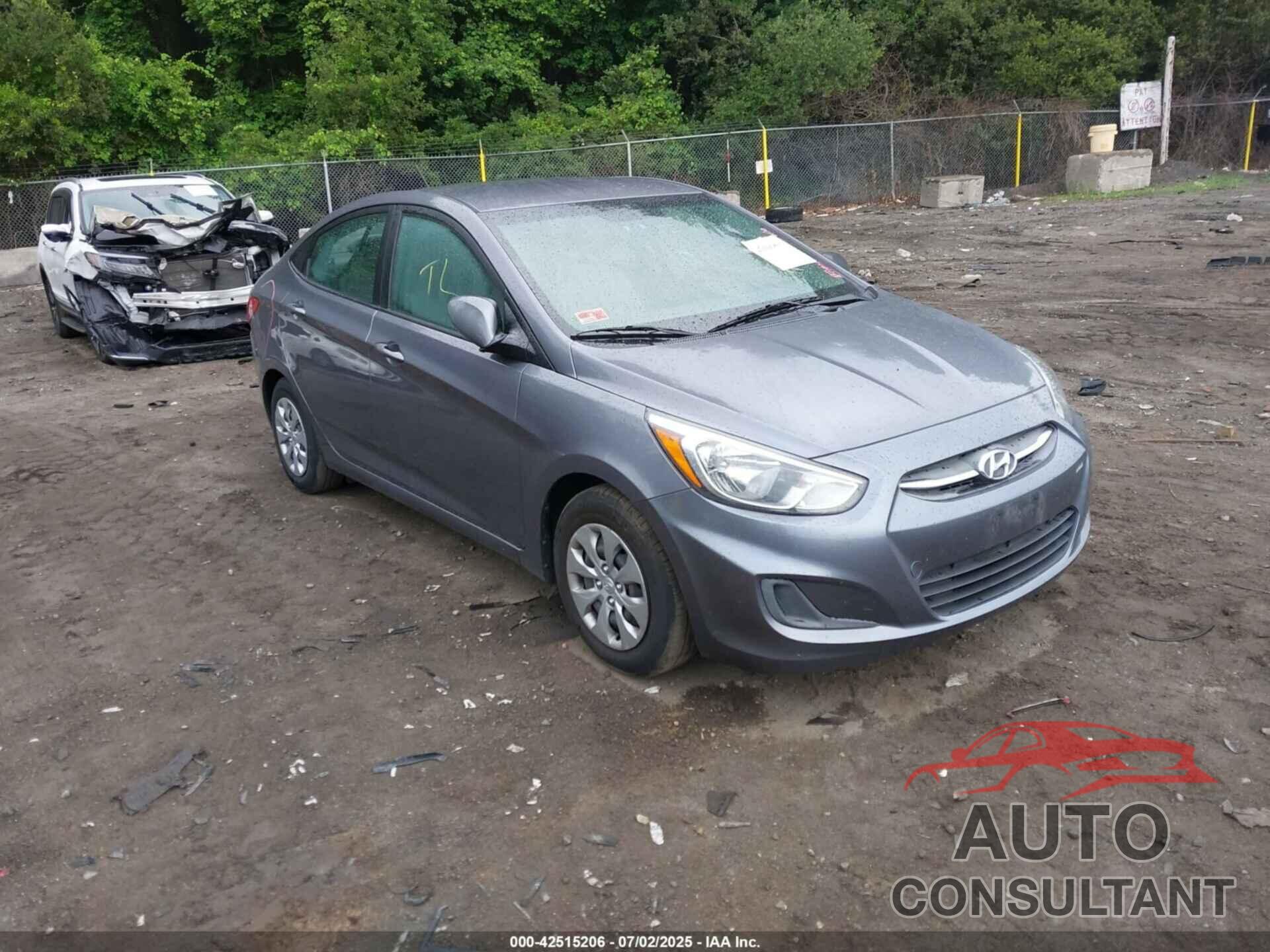 HYUNDAI ACCENT 2017 - KMHCT4AE6HU196015