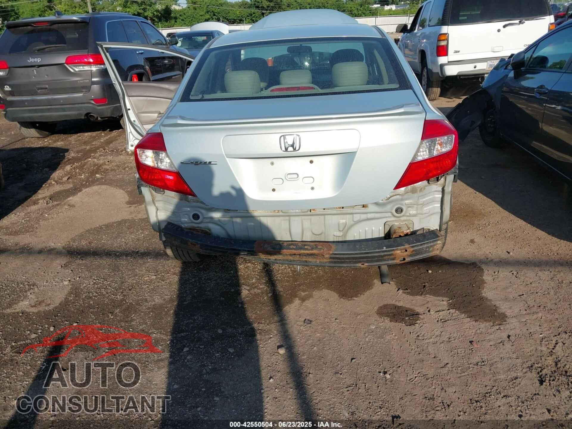 HONDA CIVIC 2012 - 19XFB2F93CE036248