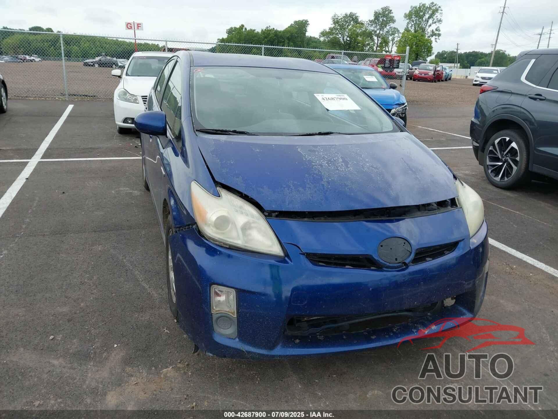 TOYOTA PRIUS 2010 - JTDKN3DU6A1116811