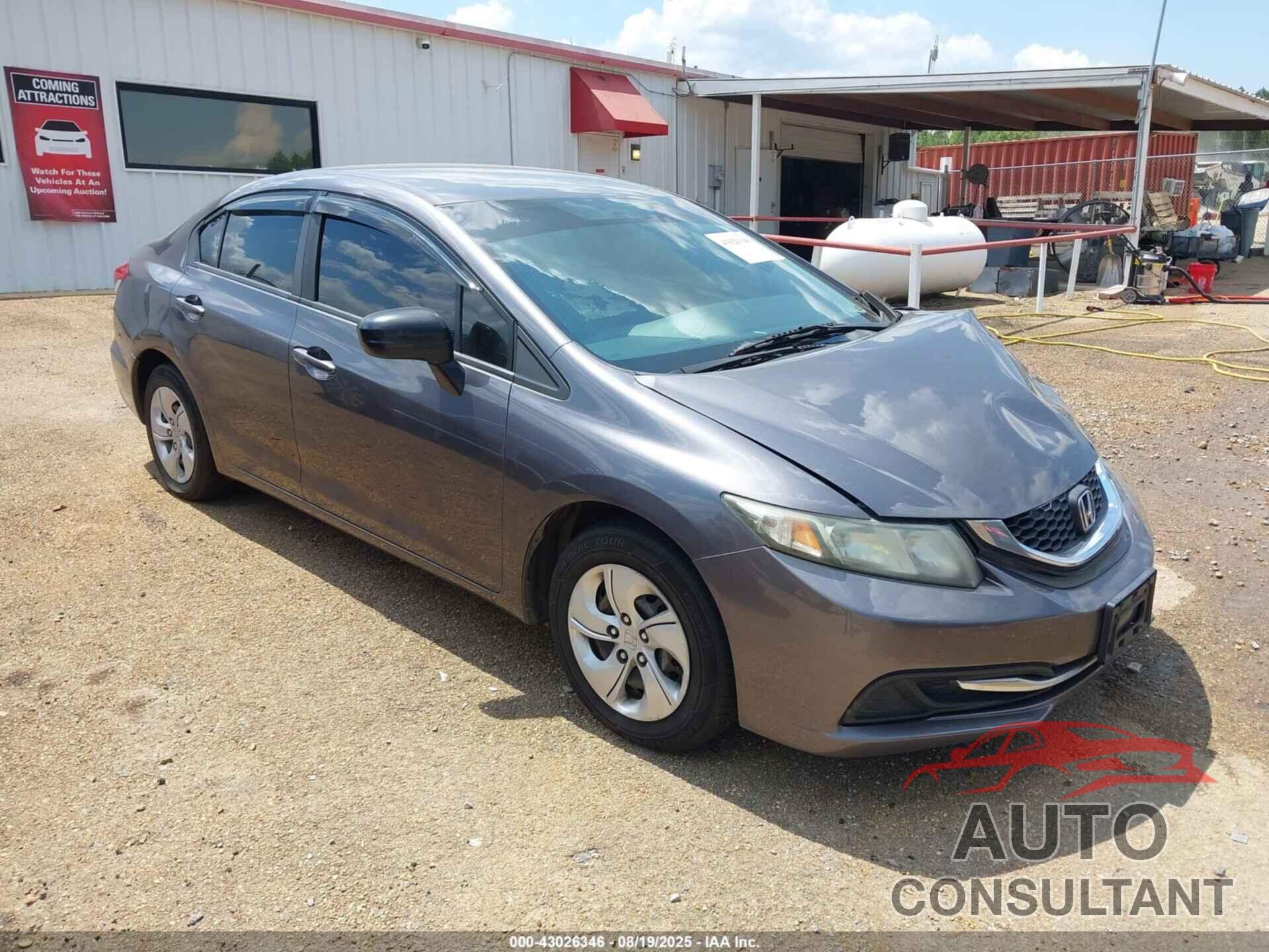 HONDA CIVIC 2015 - 19XFB2F55FE284454