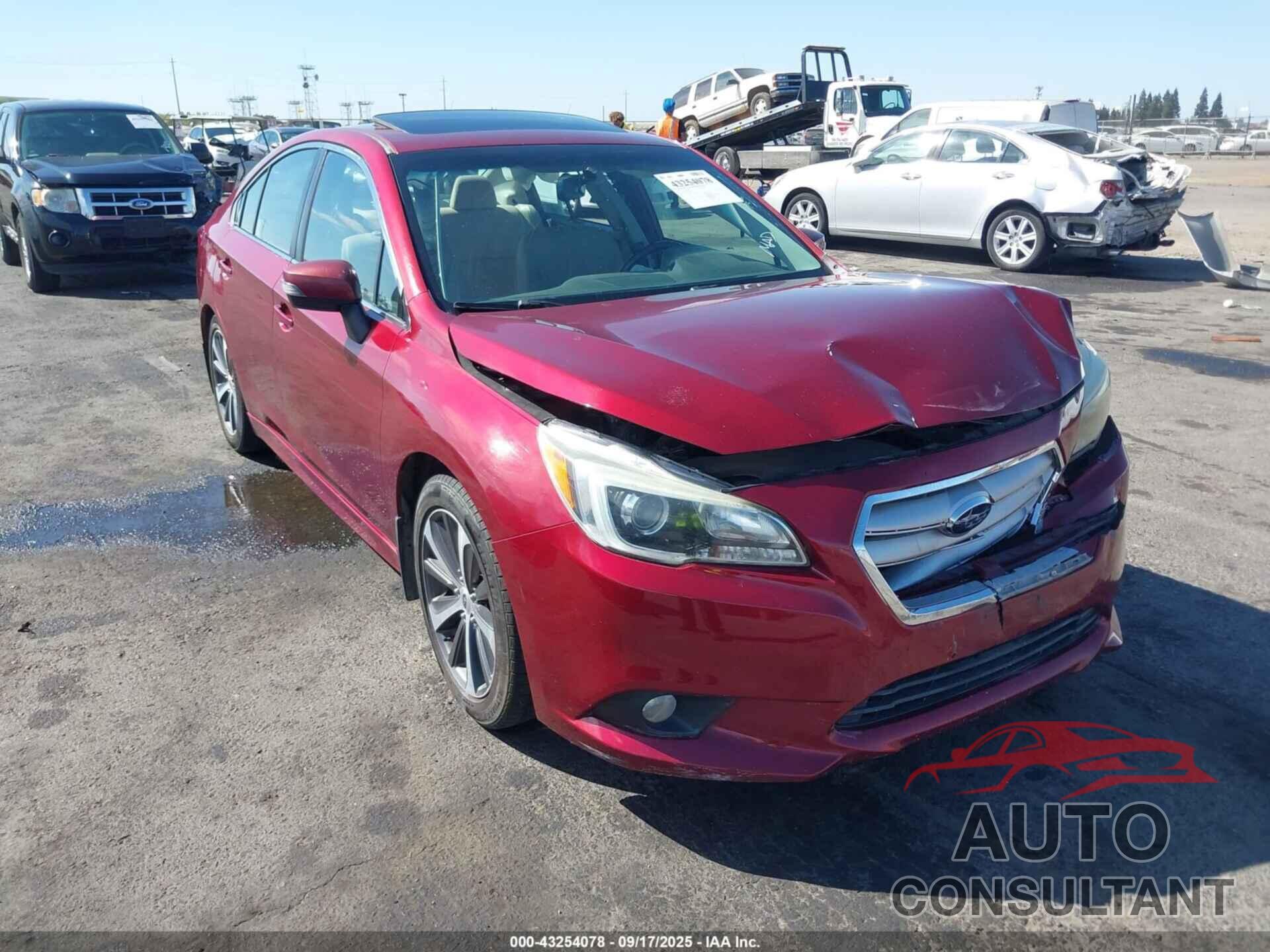 SUBARU LEGACY 2015 - 4S3BNAL61F3010849