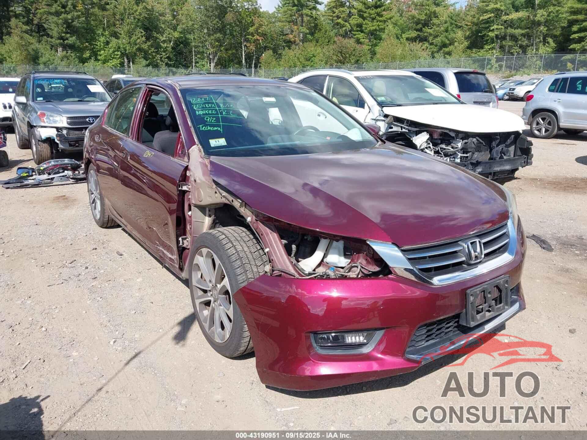 HONDA ACCORD 2014 - 1HGCR2F51EA014588