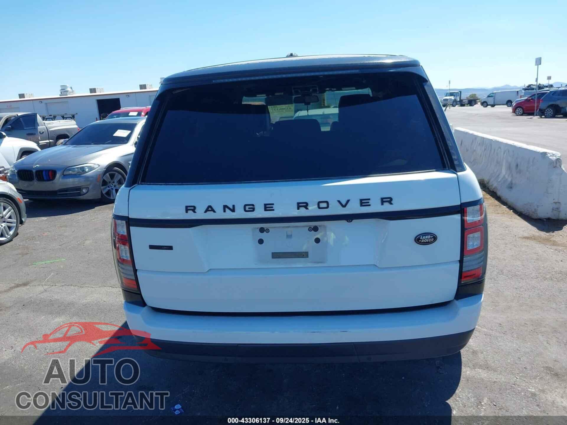 LAND ROVER RANGE ROVER 2013 - SALGS2EF0DA104627