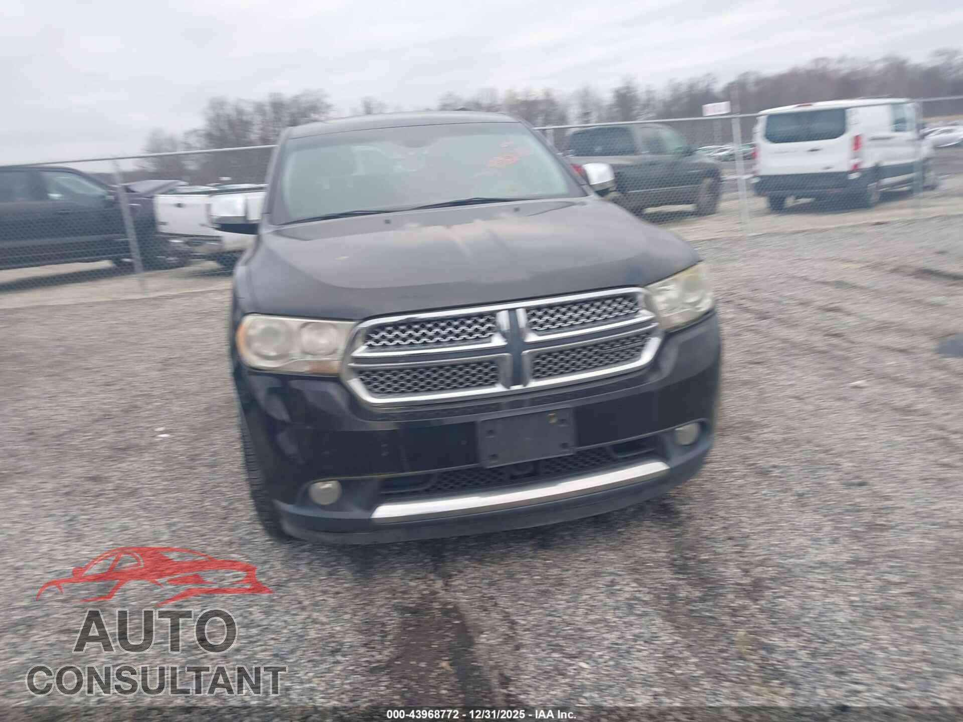 DODGE DURANGO 2012 - 1C4SDJET0CC211658