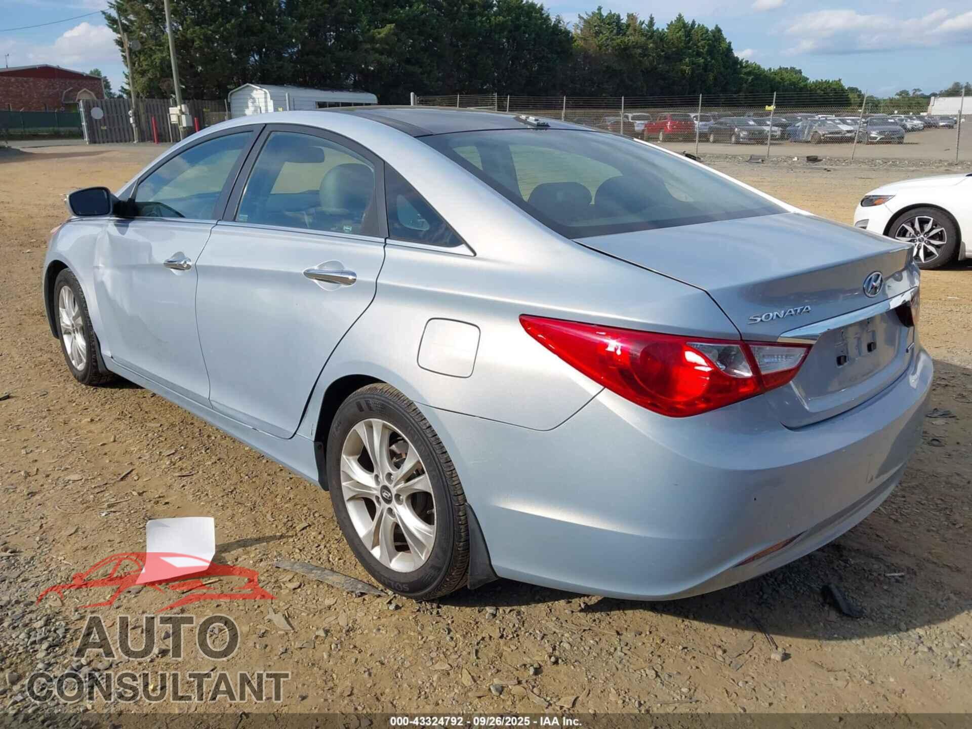 HYUNDAI SONATA 2012 - 5NPEC4AC3CH378866