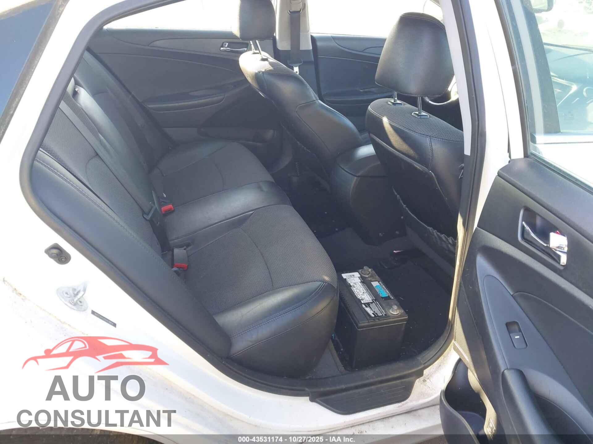 HYUNDAI SONATA 2013 - 5NPEC4AC6DH678404