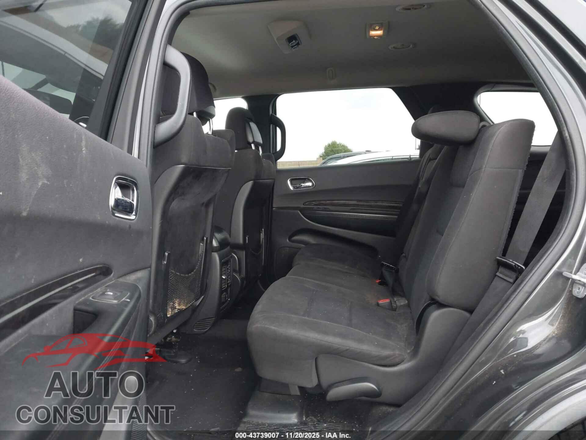 DODGE DURANGO 2011 - 1D4RD4GGXBC732064