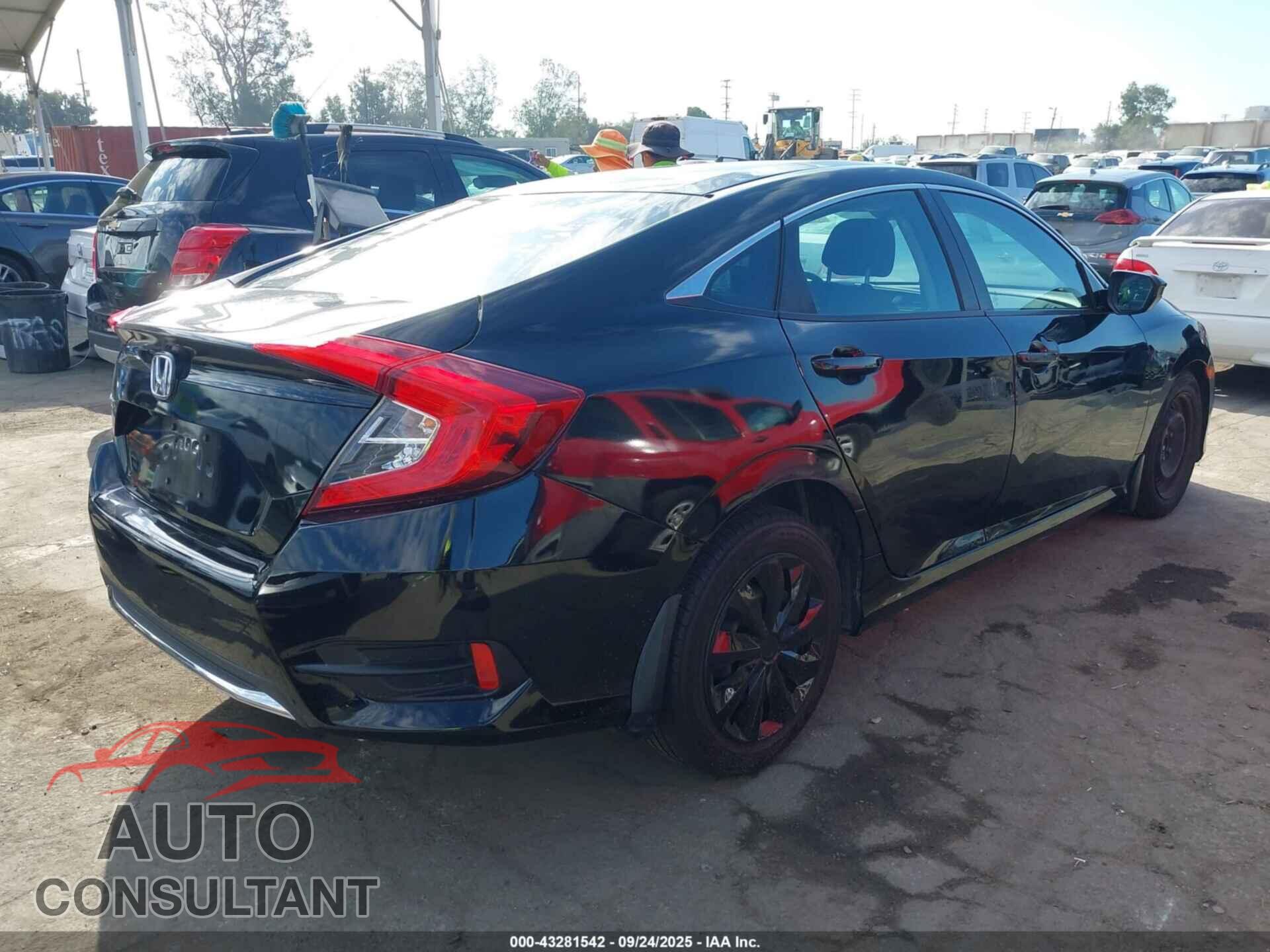 HONDA CIVIC 2019 - 2HGFC2F66KH553986