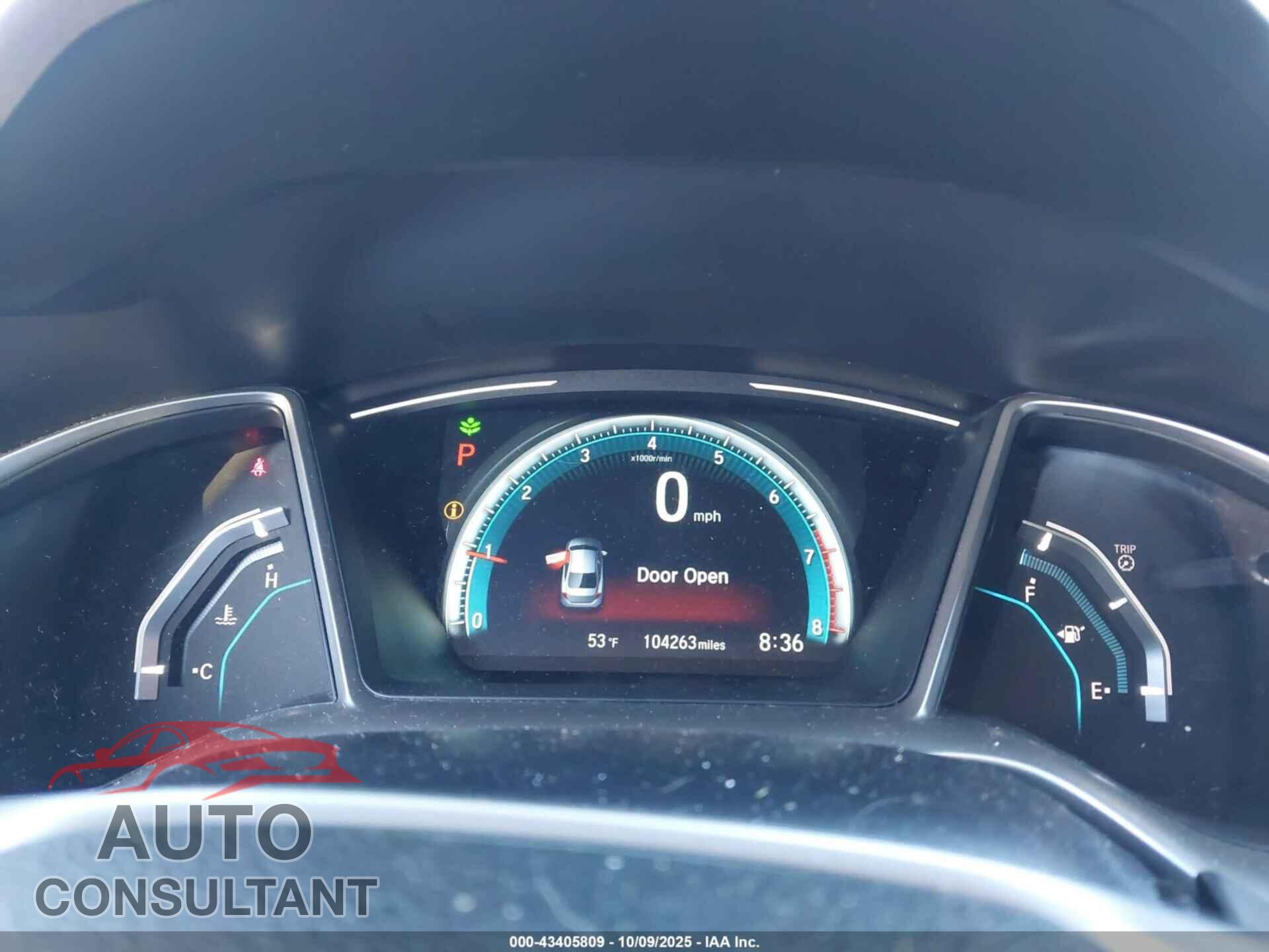 HONDA CIVIC 2017 - 2HGFC2F76HH536588