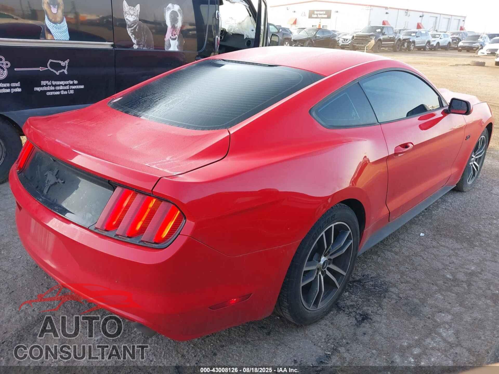 FORD MUSTANG 2017 - 1FA6P8AM9H5289499