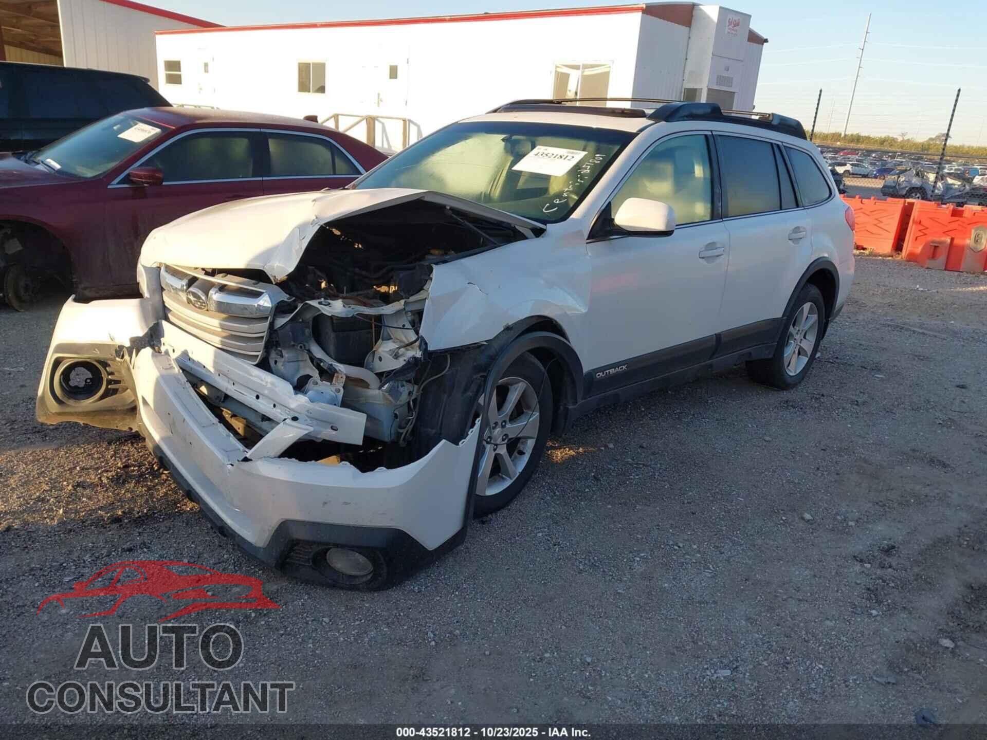 SUBARU OUTBACK 2014 - 4S4BRBLC7E3251809