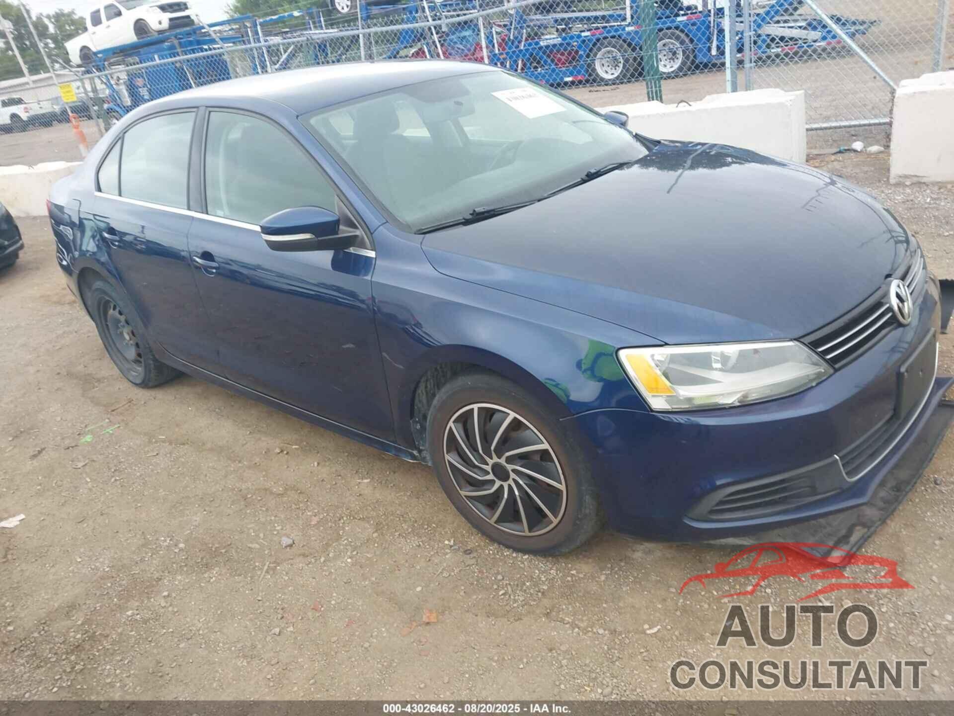 VOLKSWAGEN JETTA 2013 - 3VWDP7AJ2DM396509