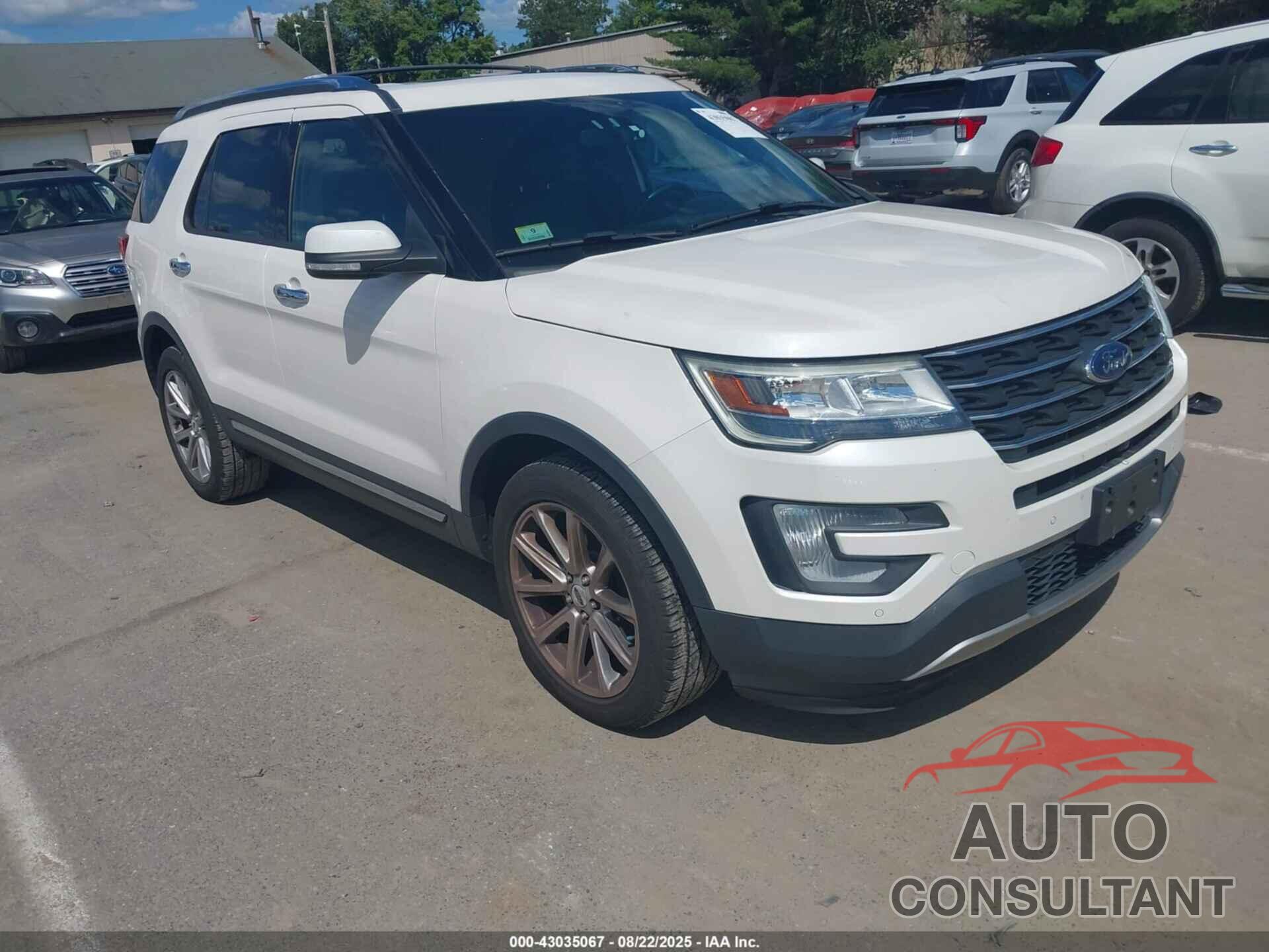 FORD EXPLORER 2016 - 1FM5K8F82GGC37727
