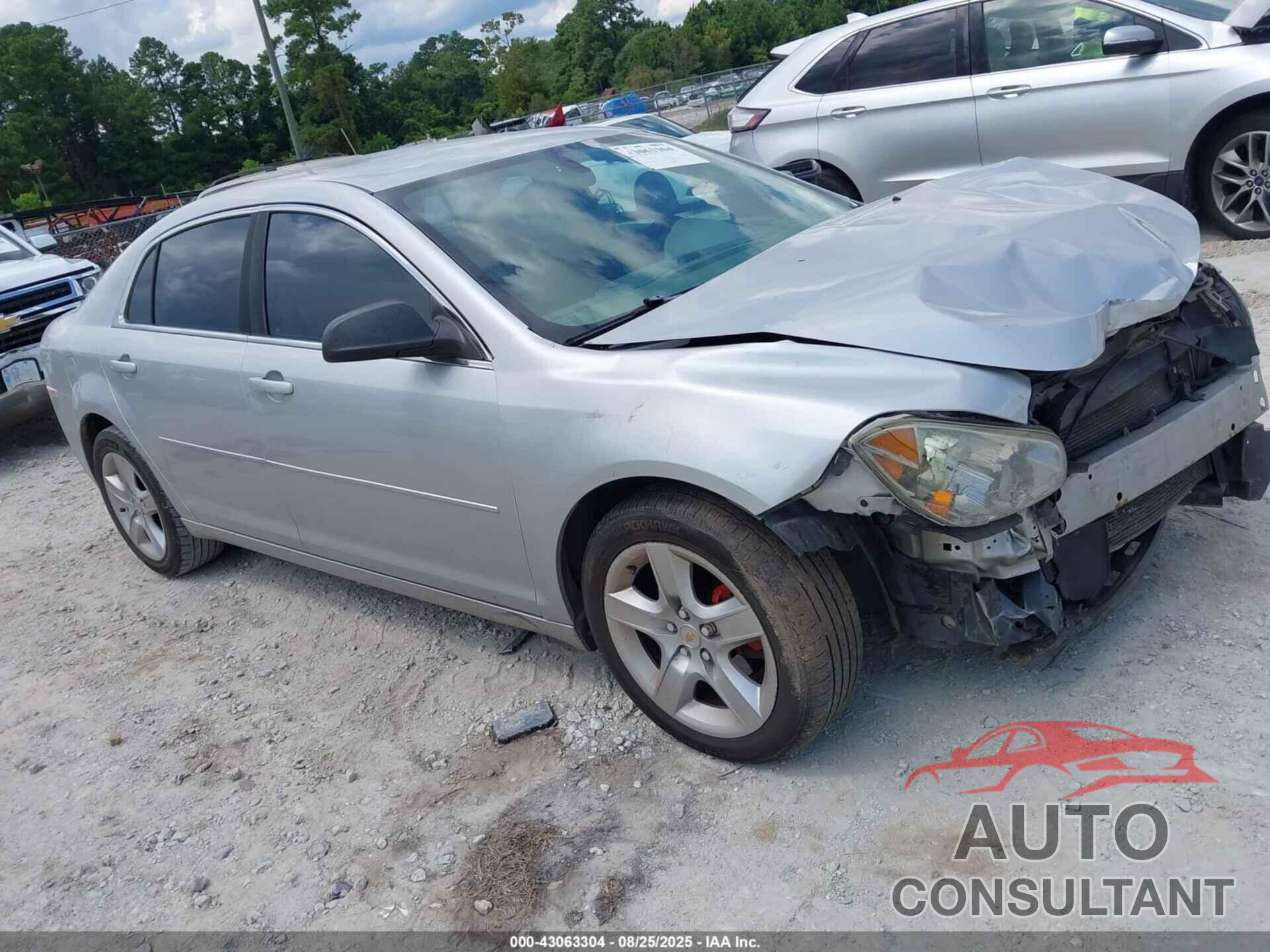 CHEVROLET MALIBU 2012 - 1G1ZA5EU3CF390034