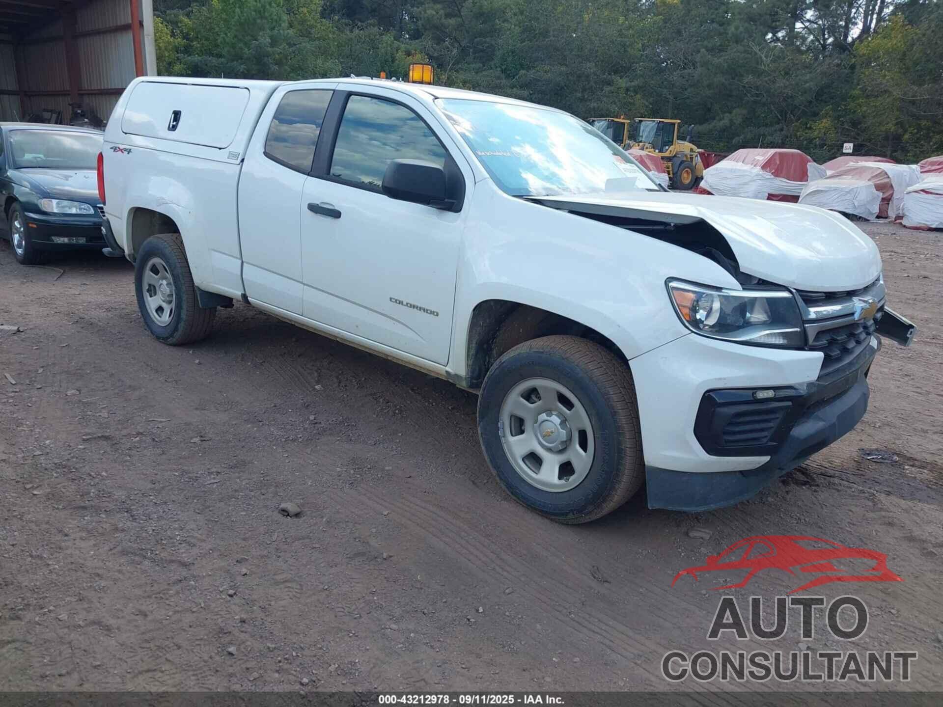 CHEVROLET COLORADO 2021 - 1GCHTBEN7M1106598