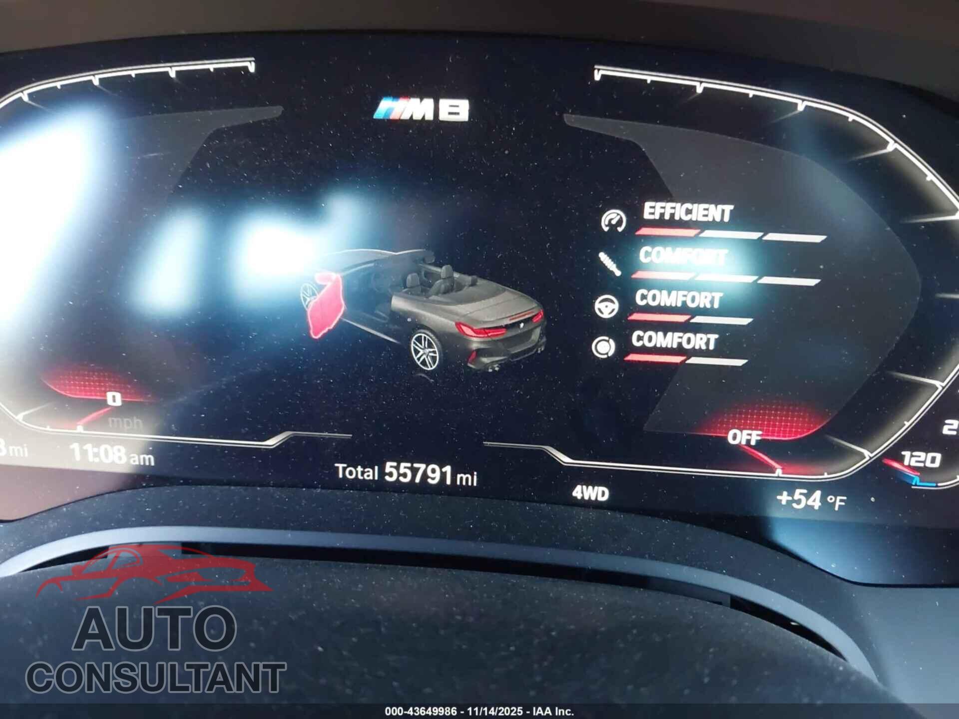 BMW M8 2020 - WBSDZ0C06LCD73450
